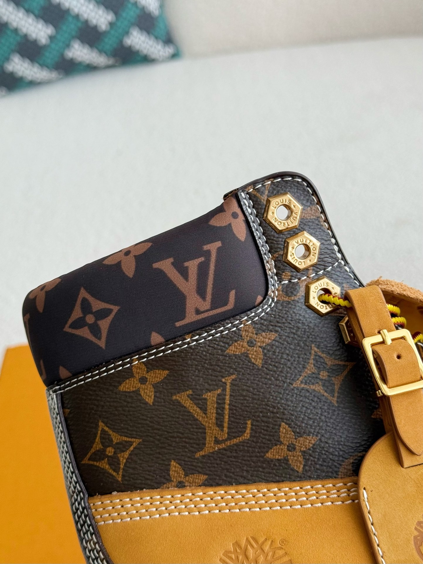 「#3837」Louis Vuitton x Timberland boots/Martin boots/boots