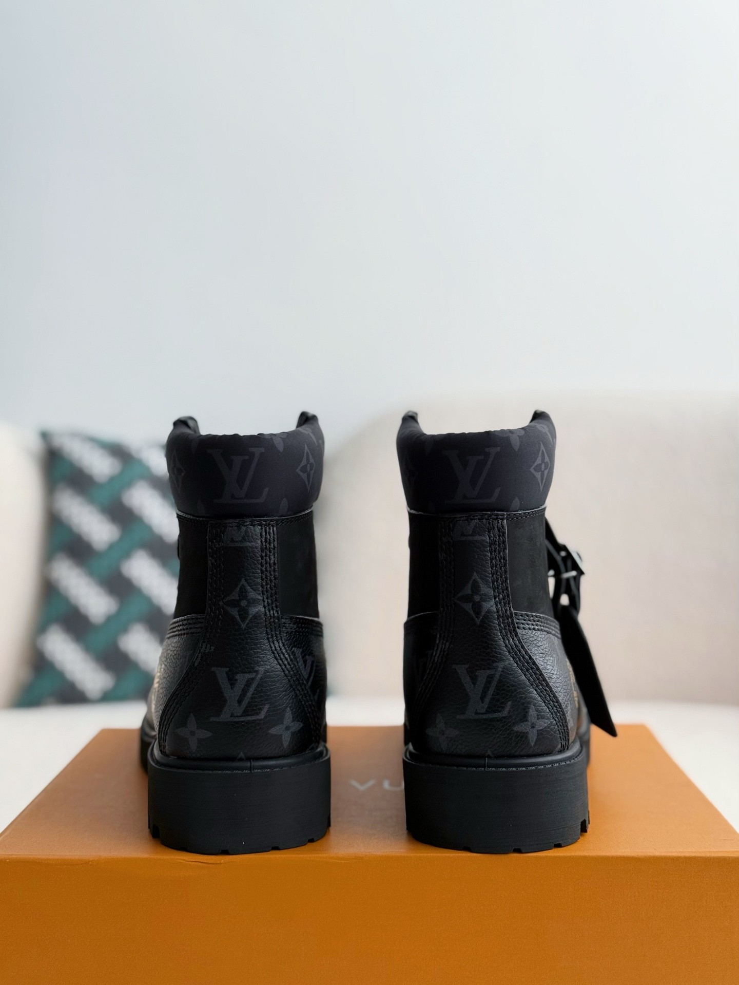 「#3805」Louis Vuitton x Timberland boots/Martin boots/boots