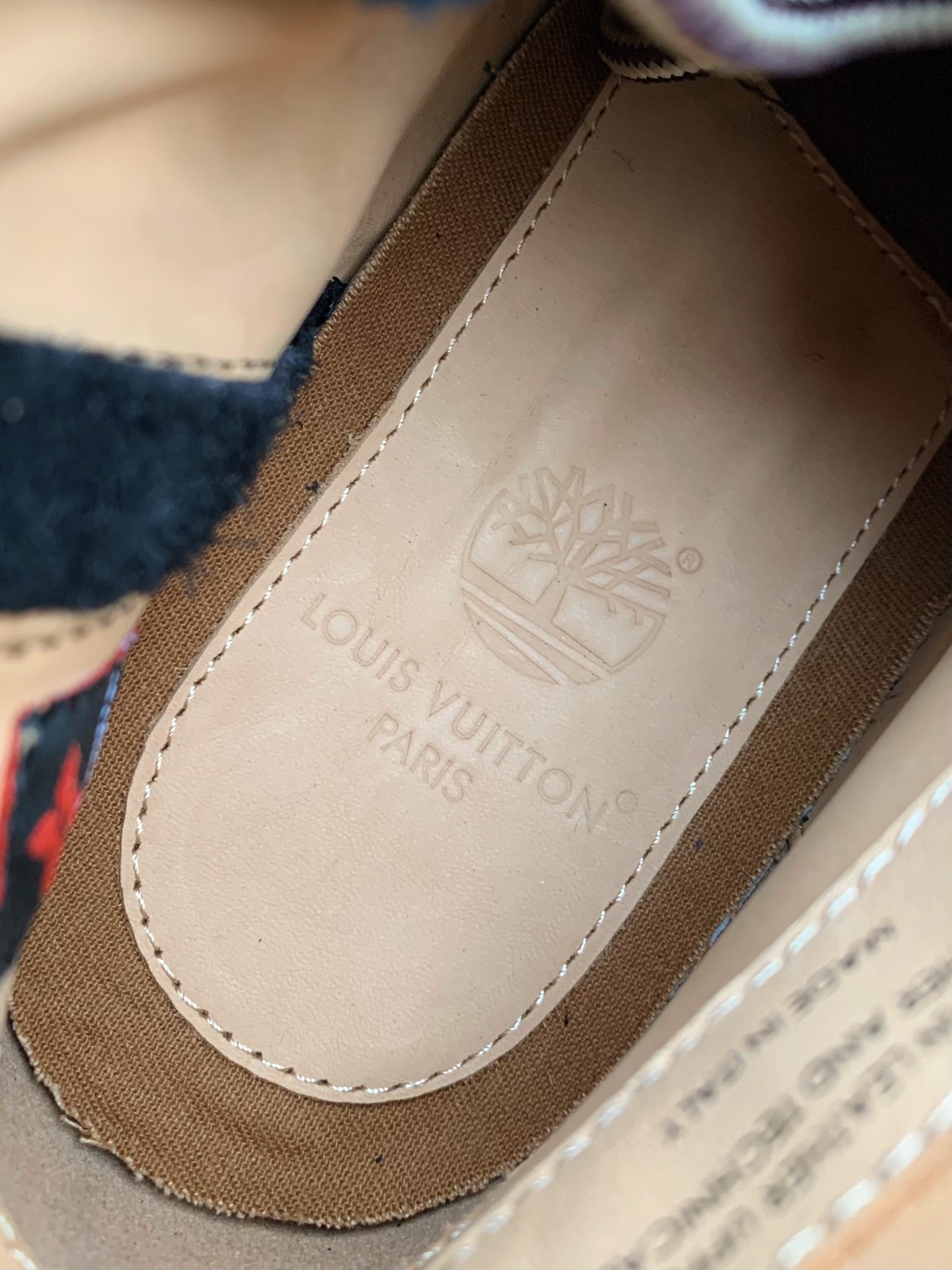 「#3575」louis vuitton & timberland Martin boots