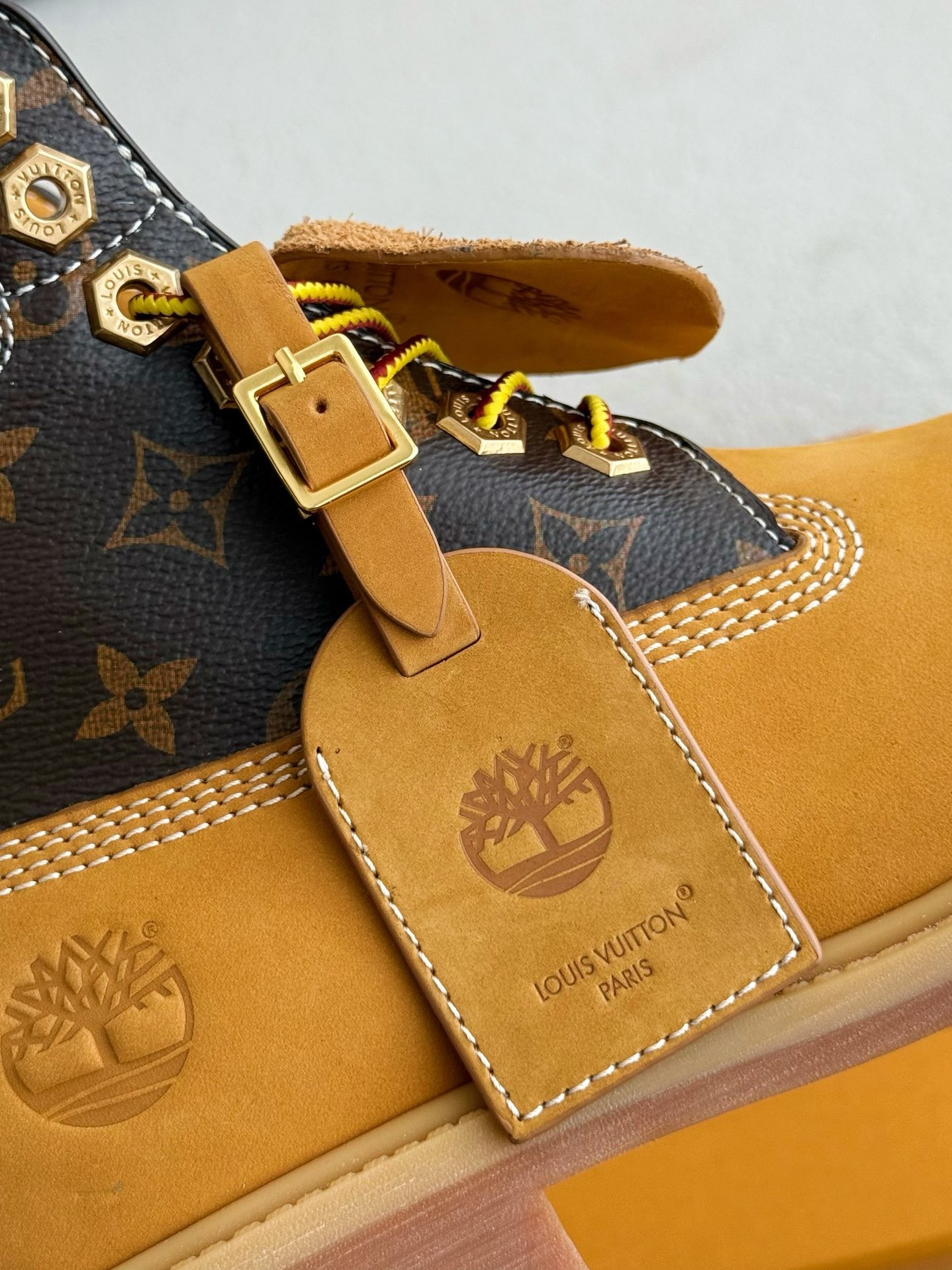 「#3837」Louis Vuitton x Timberland boots/Martin boots/boots