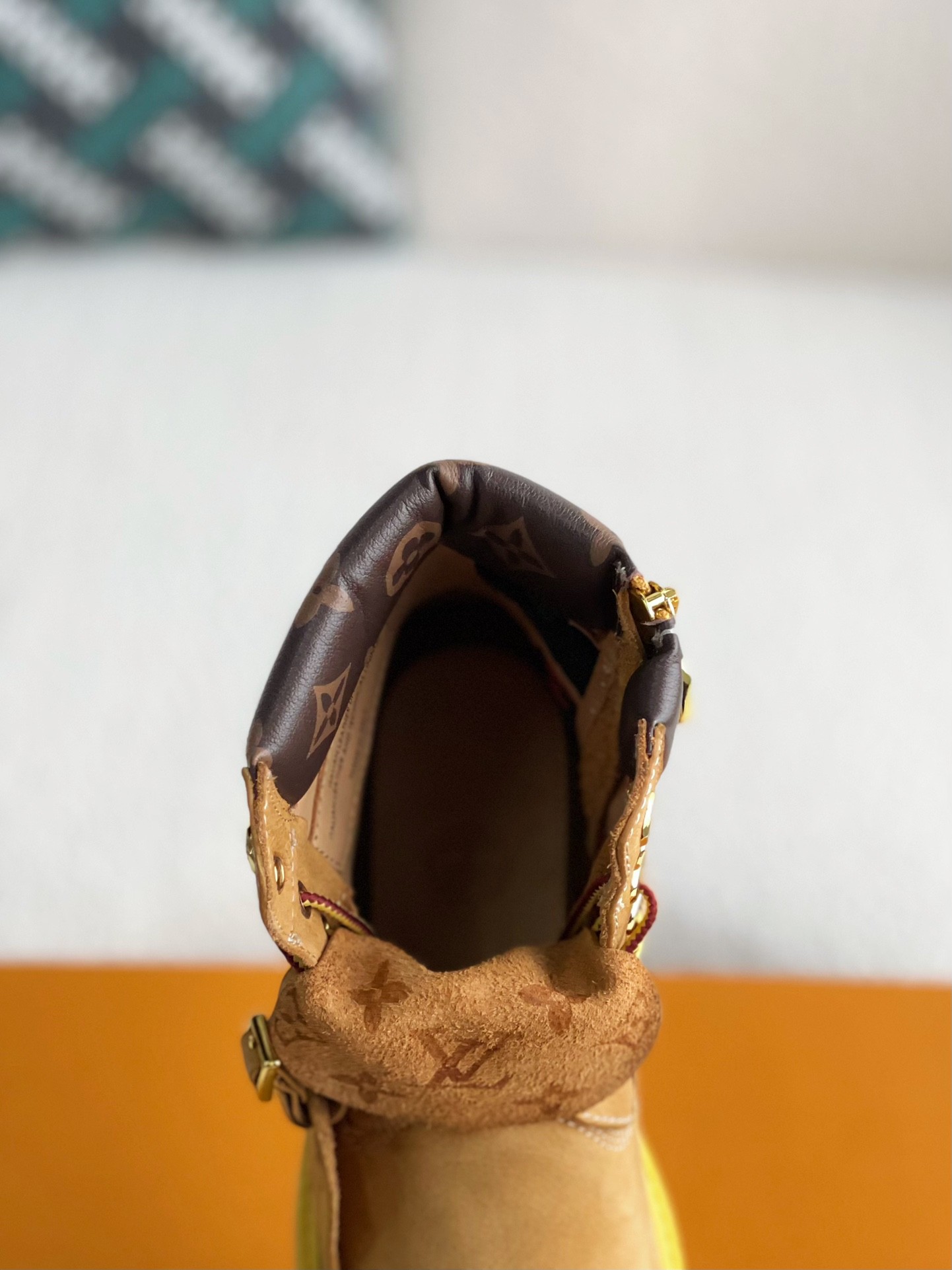 「#3574」louis vuitton & timberland Martin boots