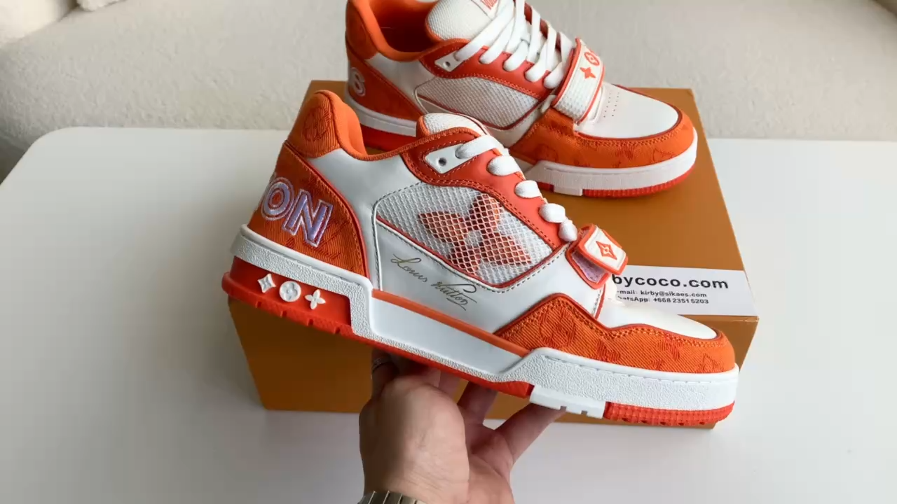 「#1985」Louis Vuitton Trainer Sneakers Top quality