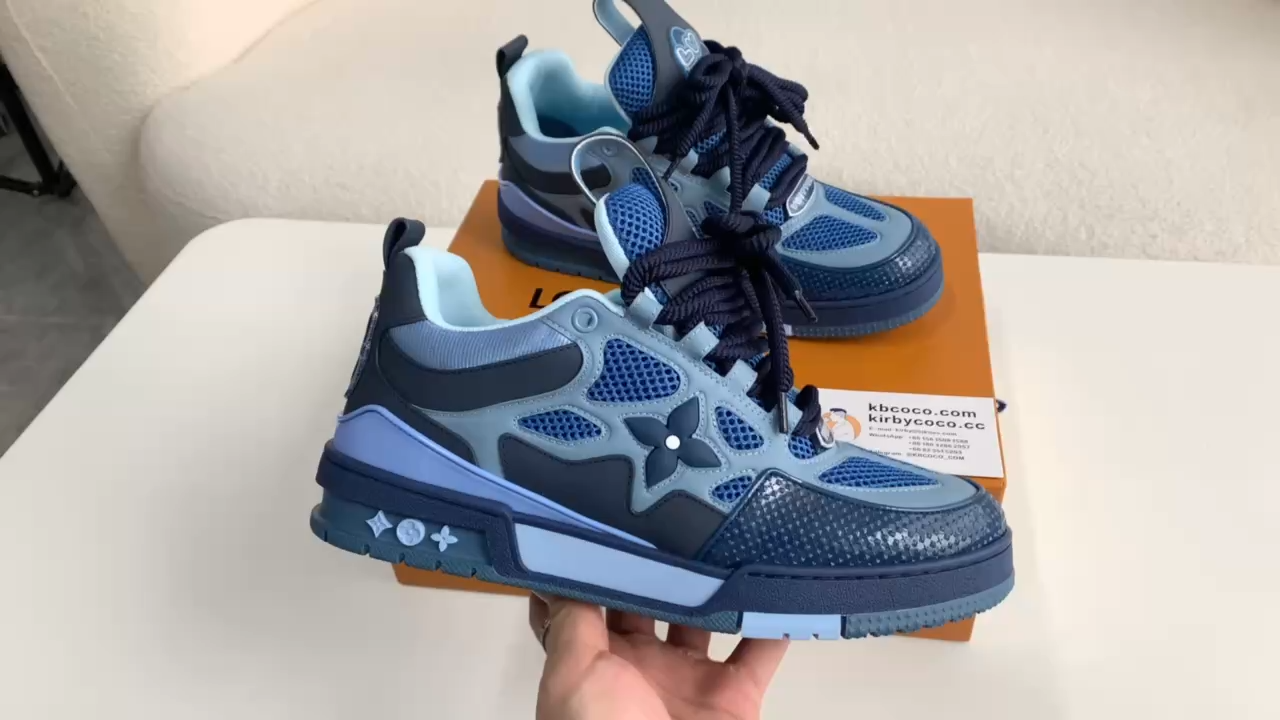 「#2996」LOUIS VUITTON SKATE SNEAKERS