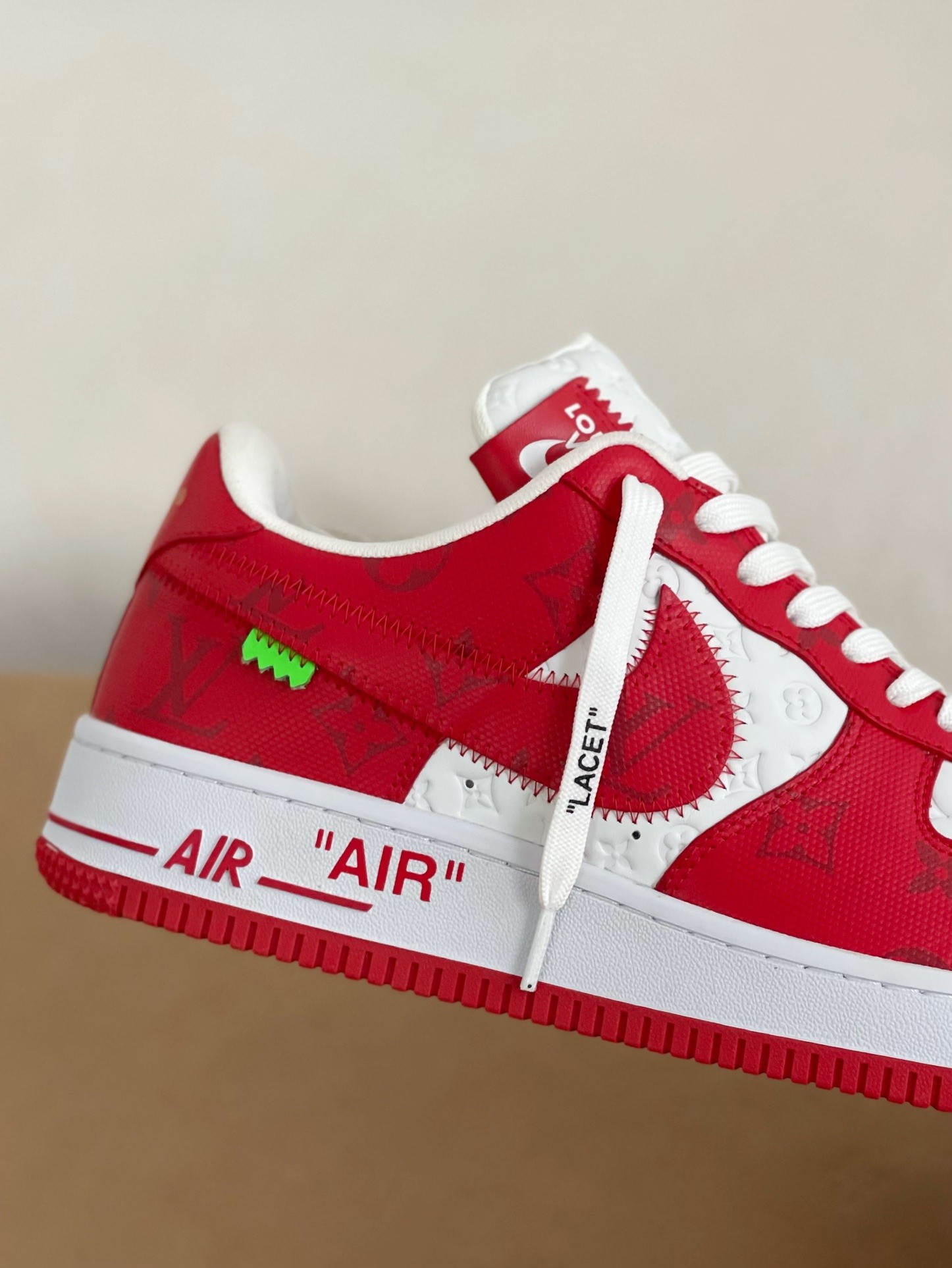 LOUIS VUITTON × NIKE AIR FORCE 1 SNEAKER