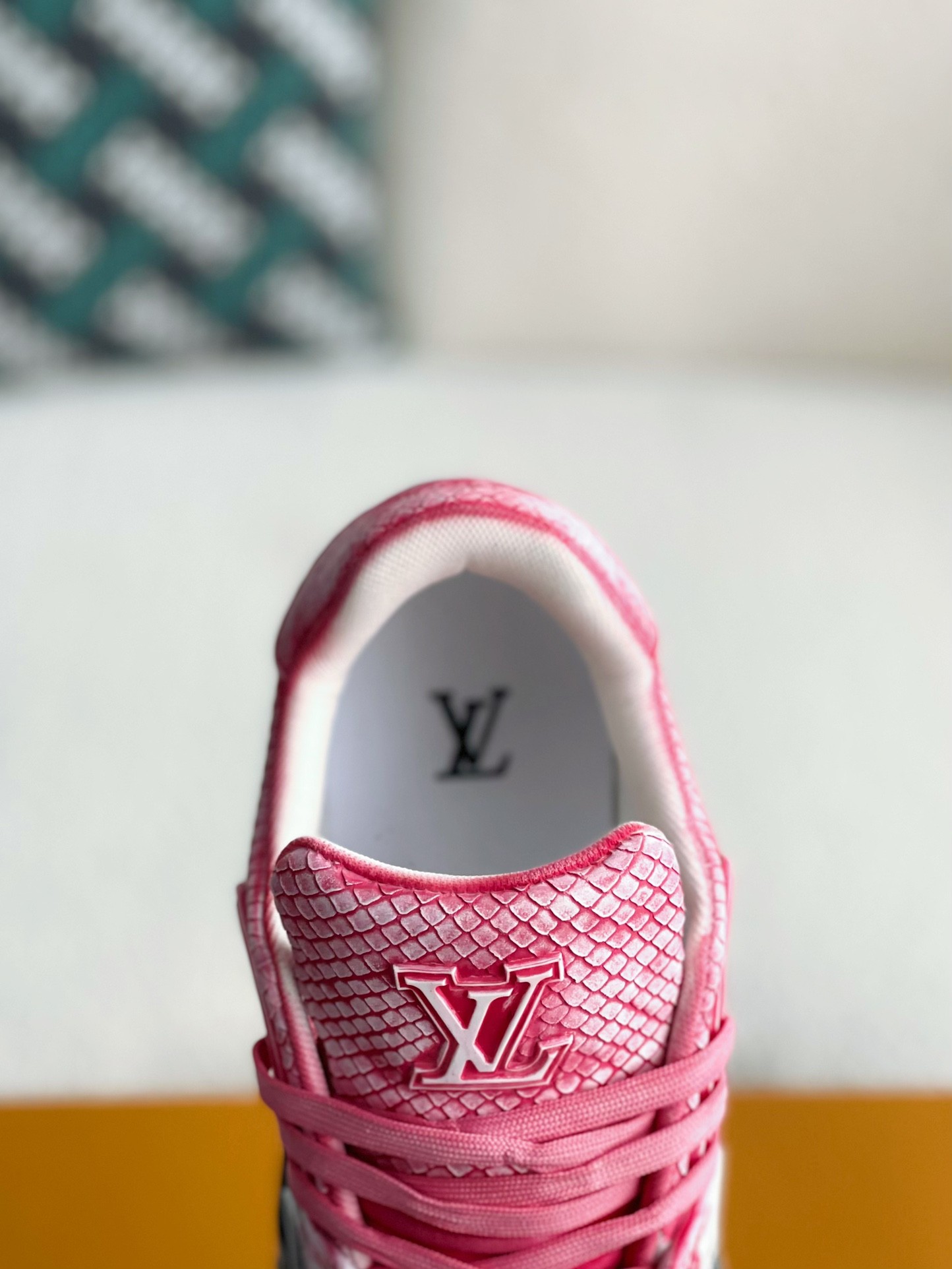 「#3313」 LOUIS VUITTON TRAINER SNEAKERS