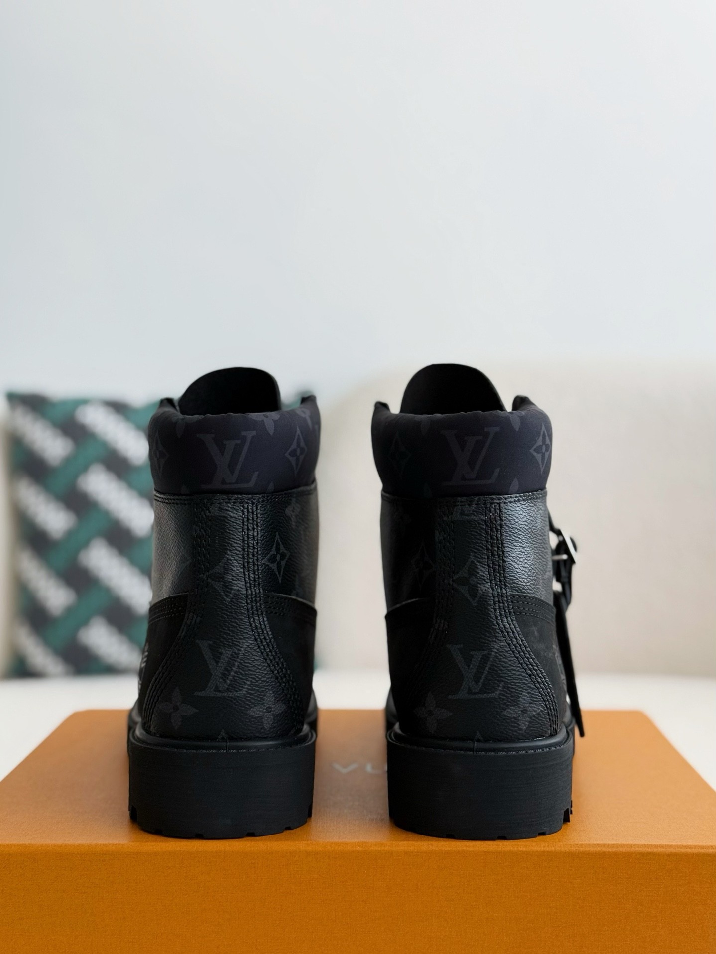 「#3839」Louis Vuitton x Timberland boots/Martin boots/boots