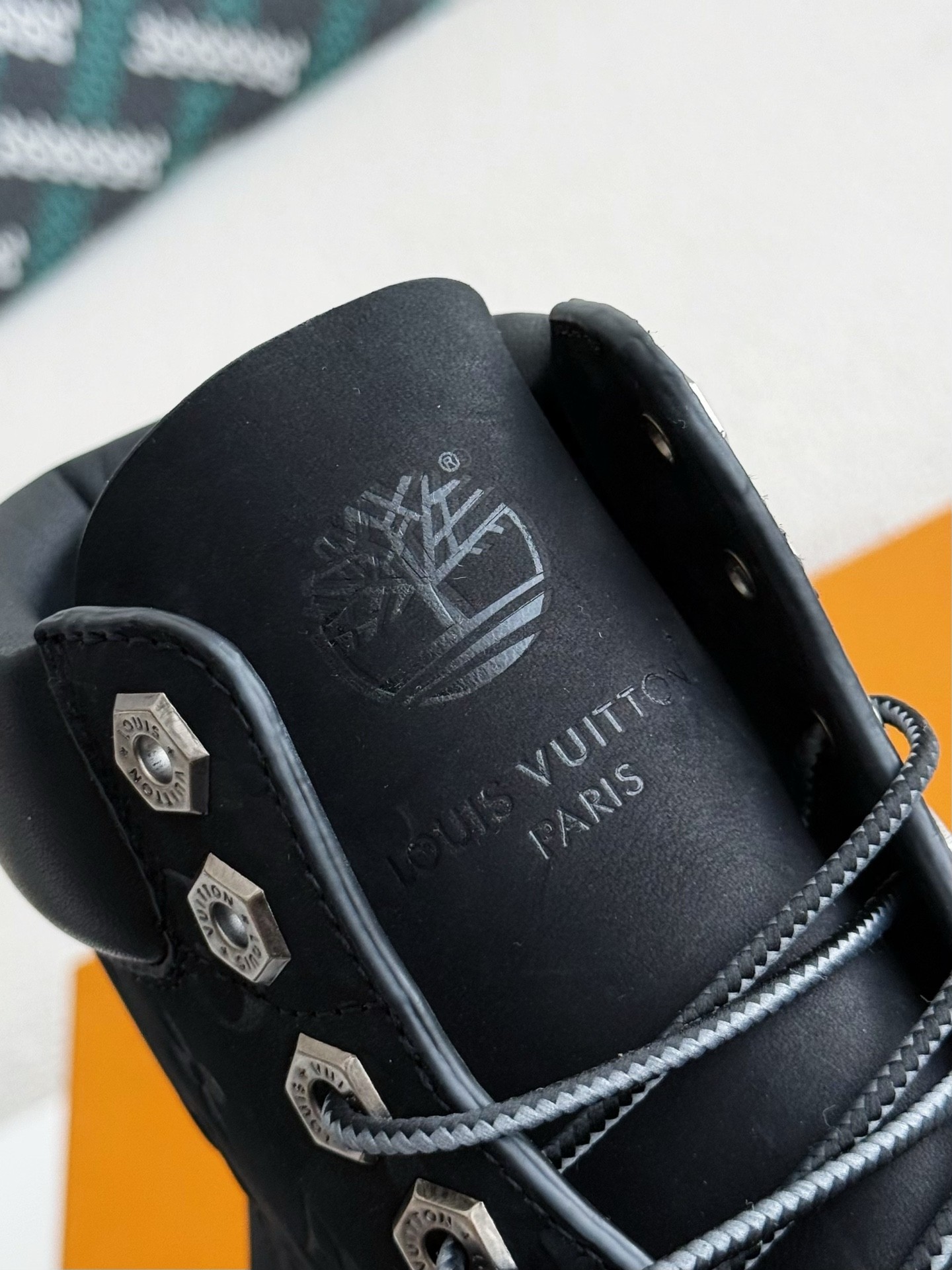 「#3803」Louis Vuitton x Timberland boots/Martin boots/boots