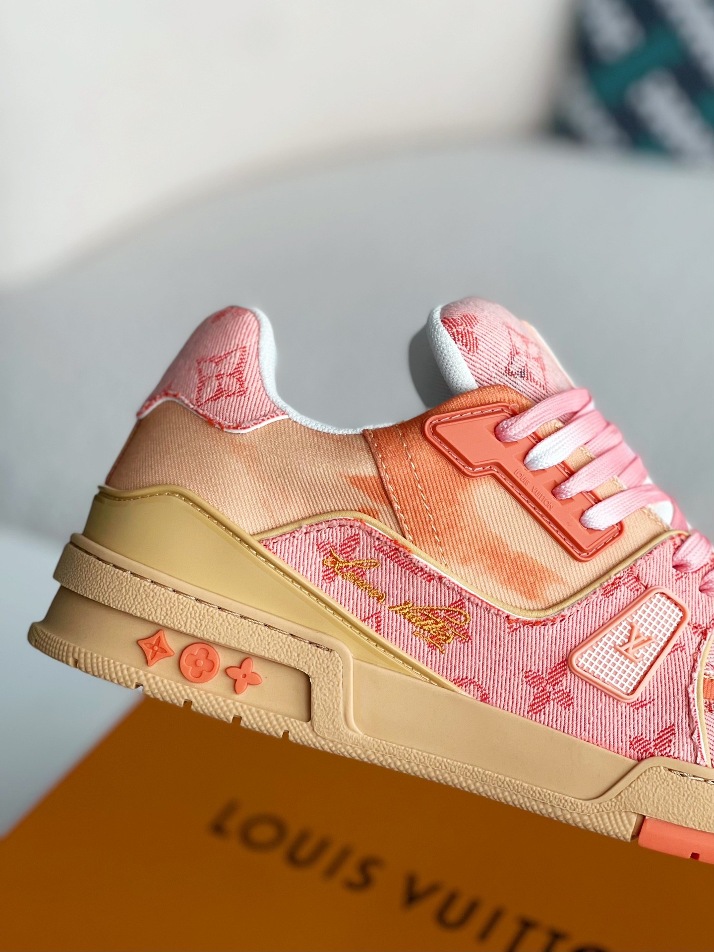 「#3141」 LOUIS VUITTON TRAINER SNEAKERS