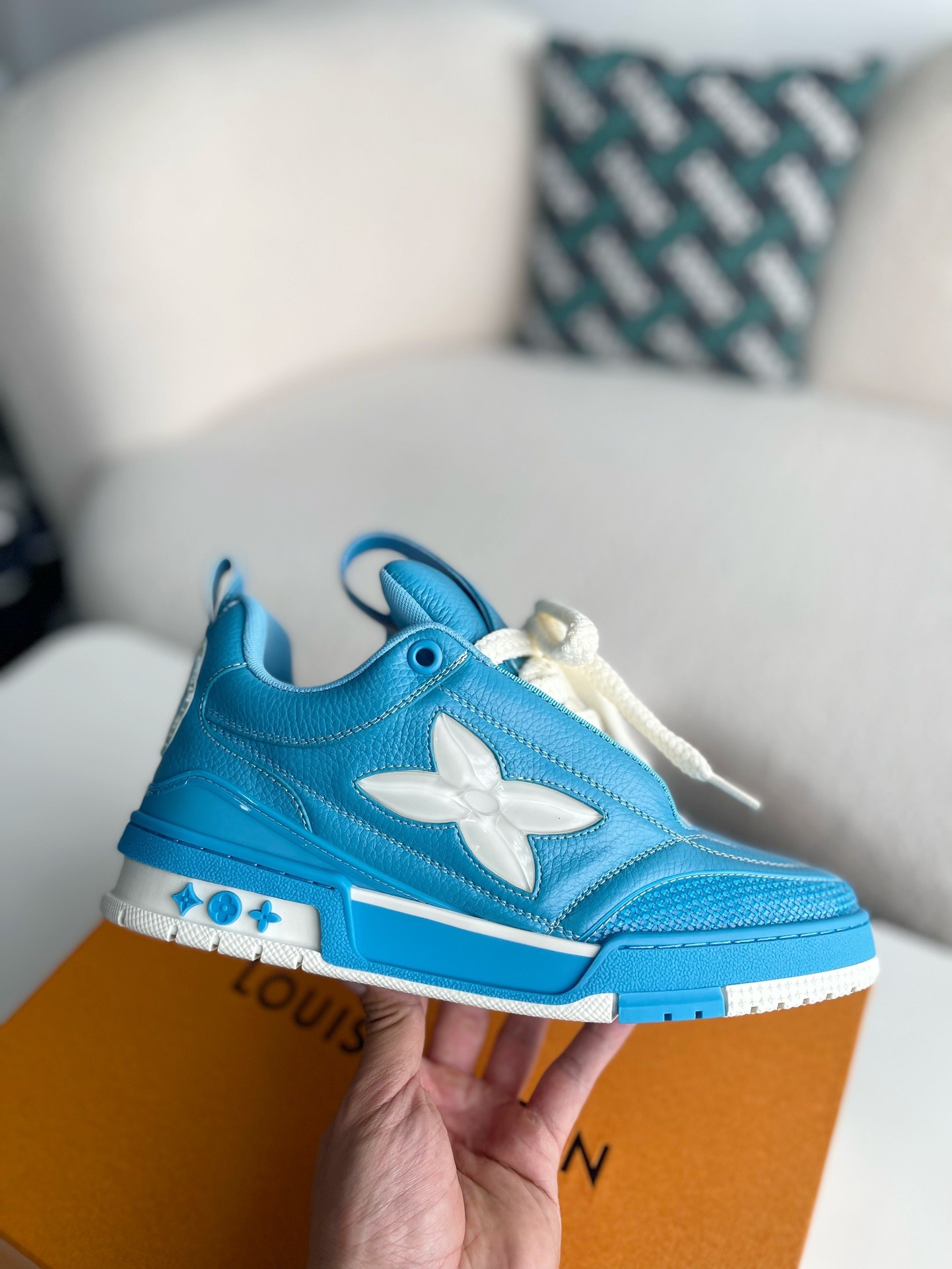 「#3089」Louis Vuitton Skate Sneakers