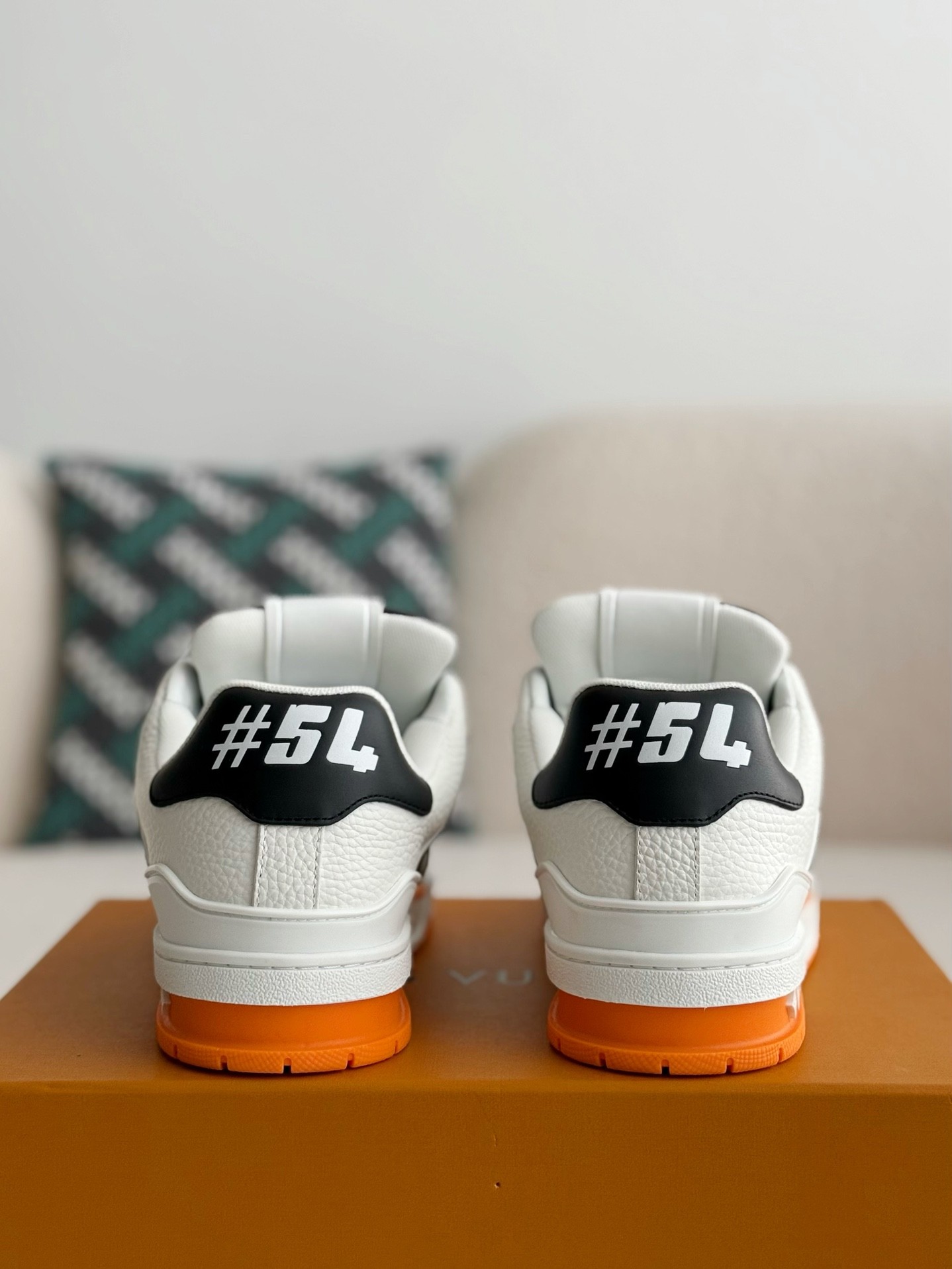 「#3719」LOUIS VUITTON TRAINER SNEAKERS