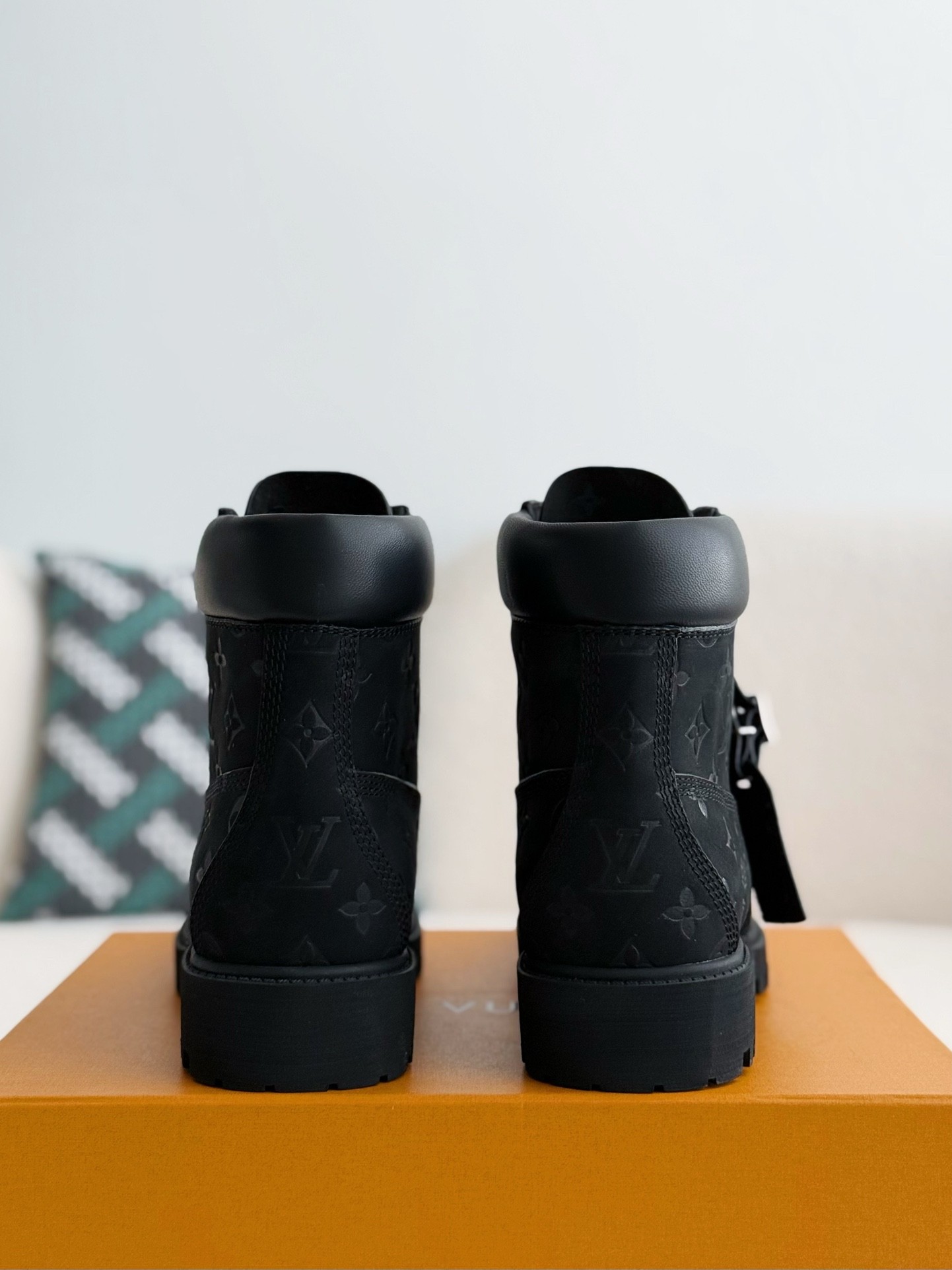 「#3803」Louis Vuitton x Timberland boots/Martin boots/boots