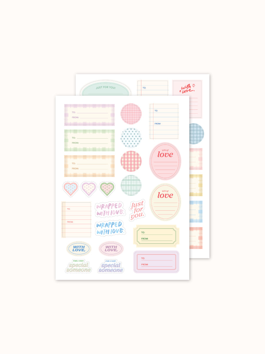 Sticker Pack: With Love