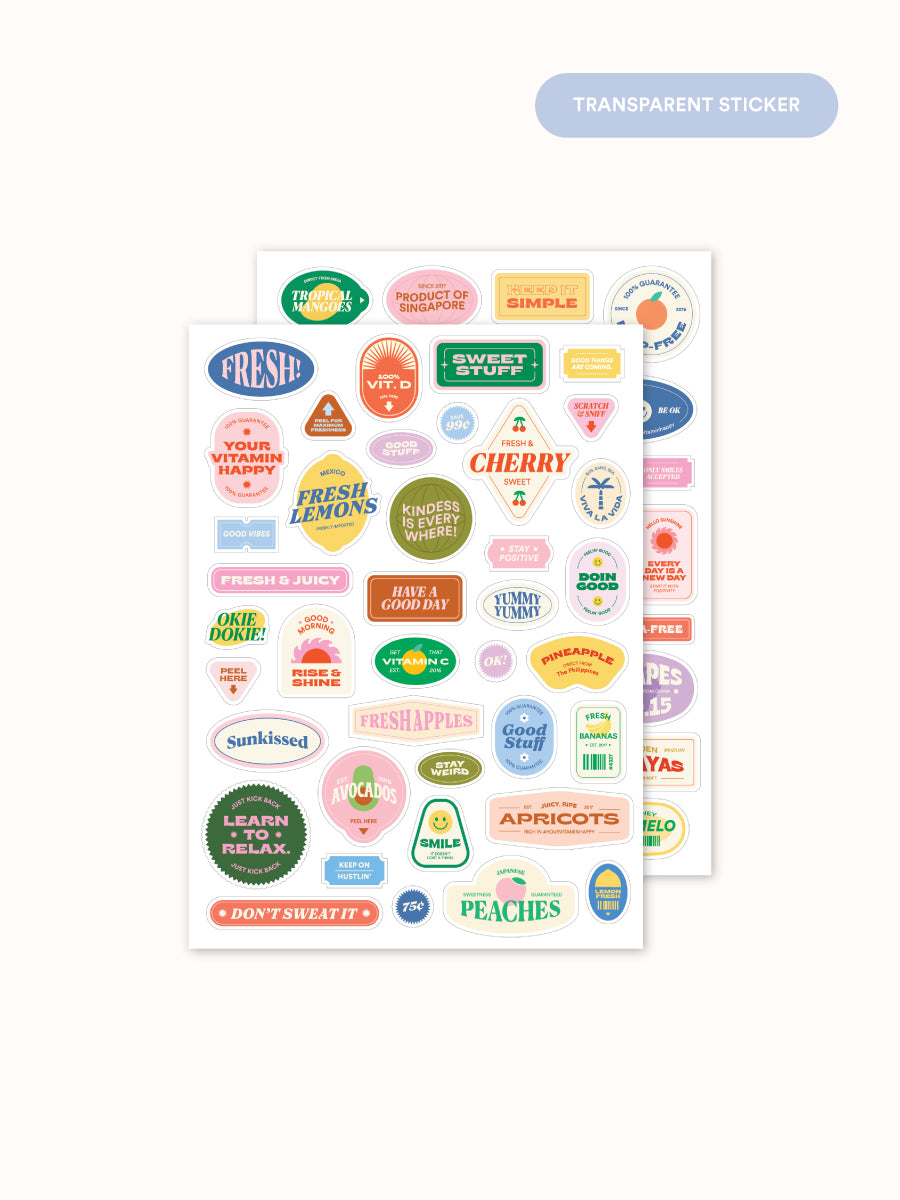Sticker Pack: Stay Fresh
