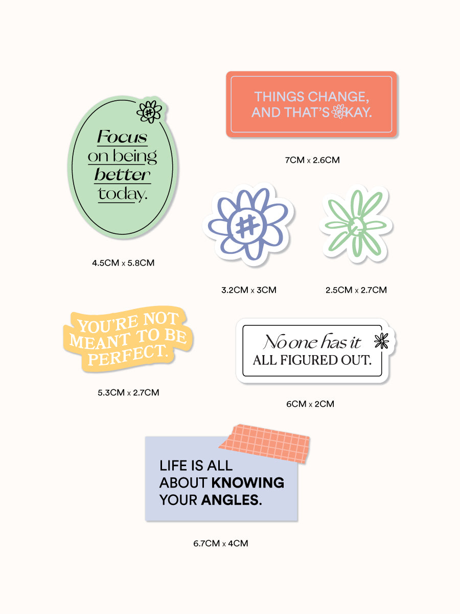 Take Heart Decal Sticker Set