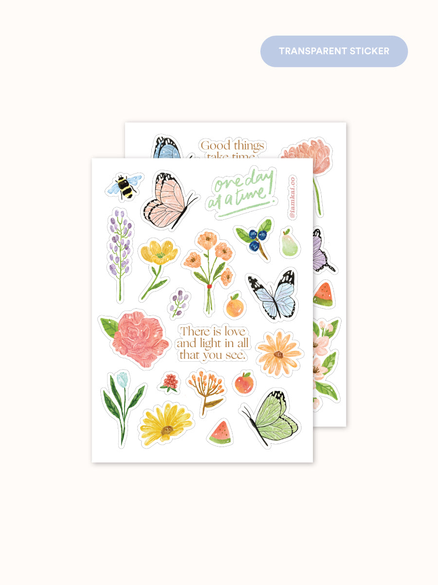 Sticker Pack: Spring Blooms