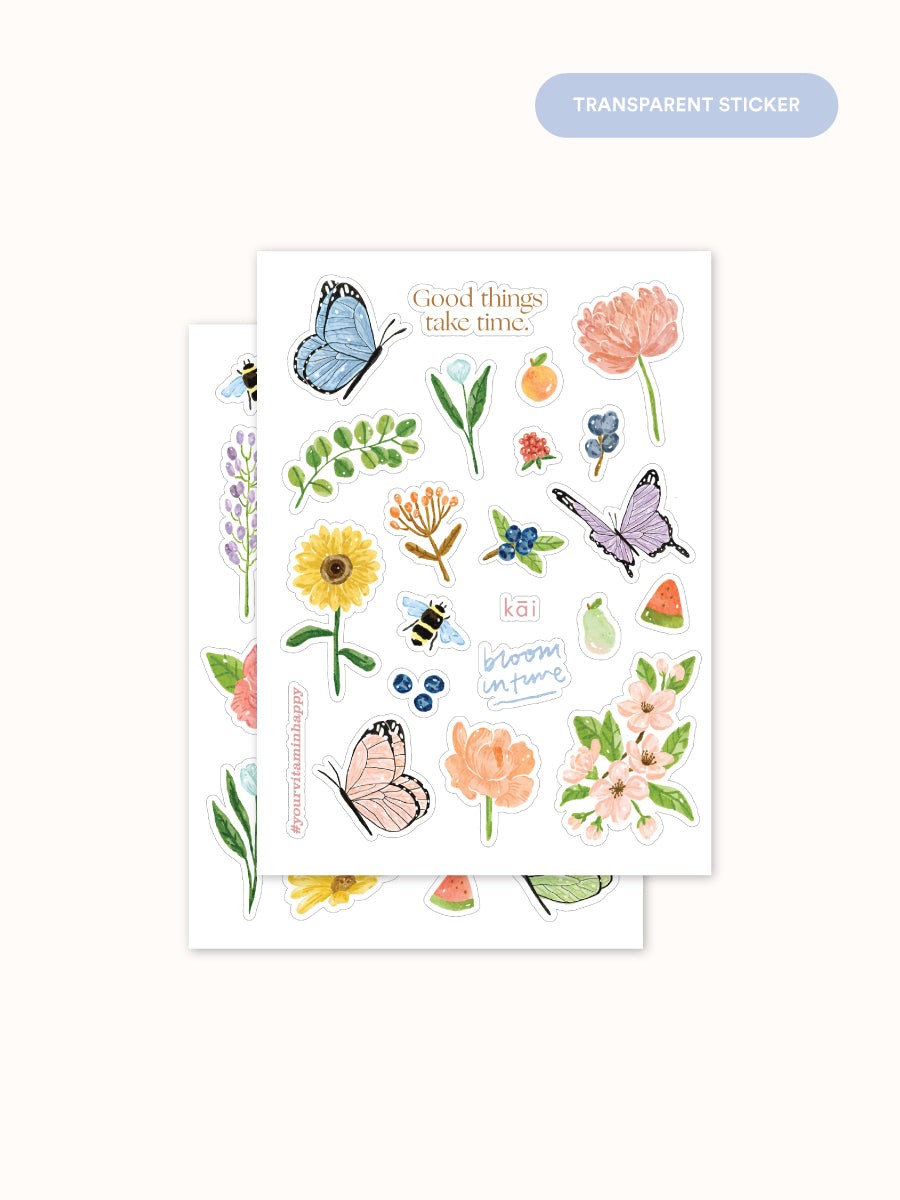Sticker Pack: Spring Blooms