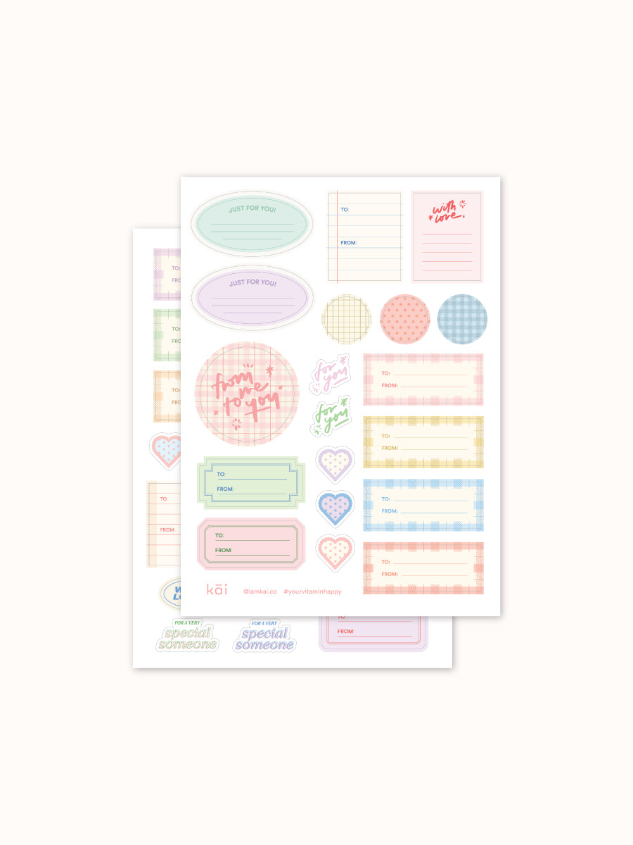 Sticker Pack: With Love