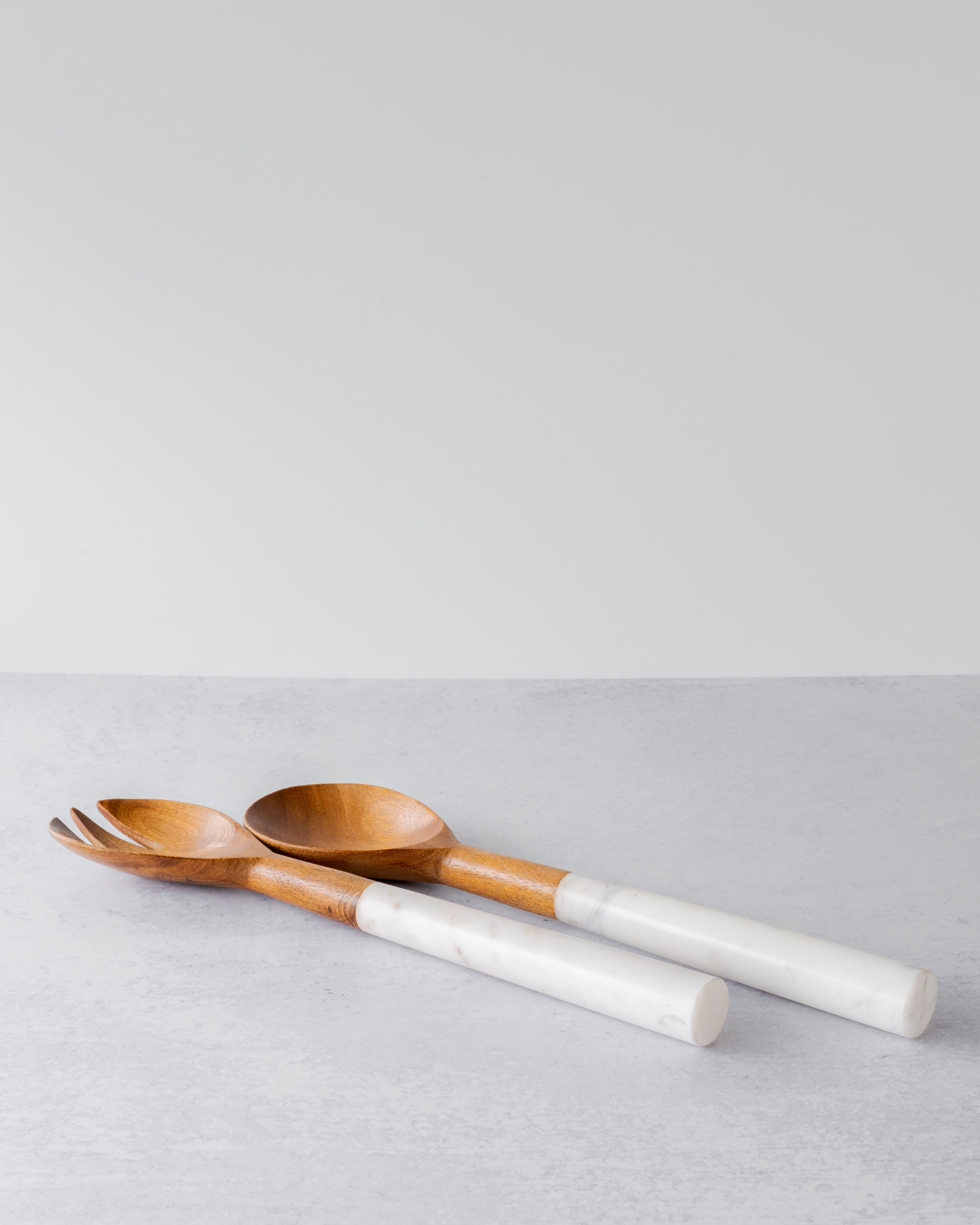 Marble Salad Servers