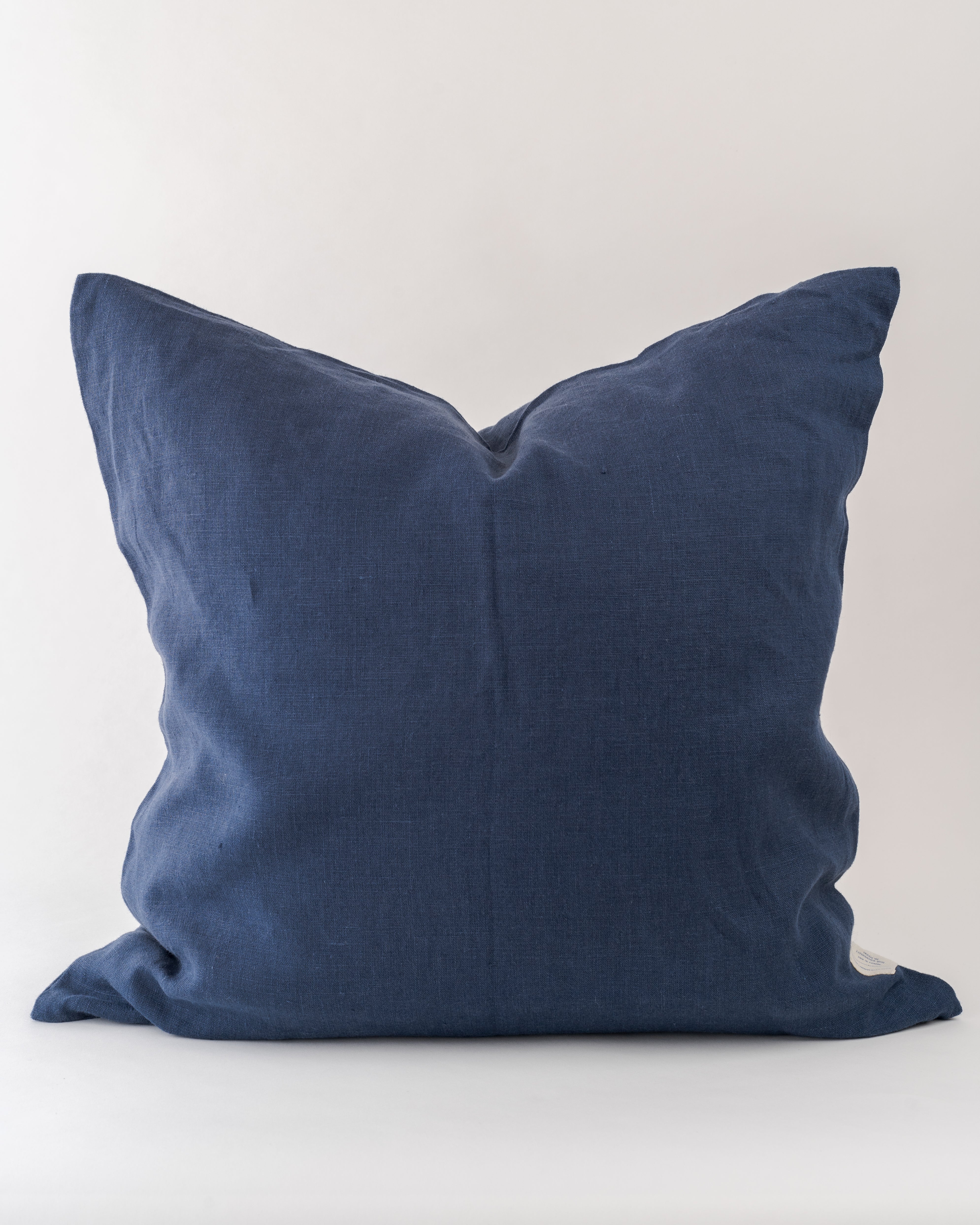 Linen Pillow Cover, Navy