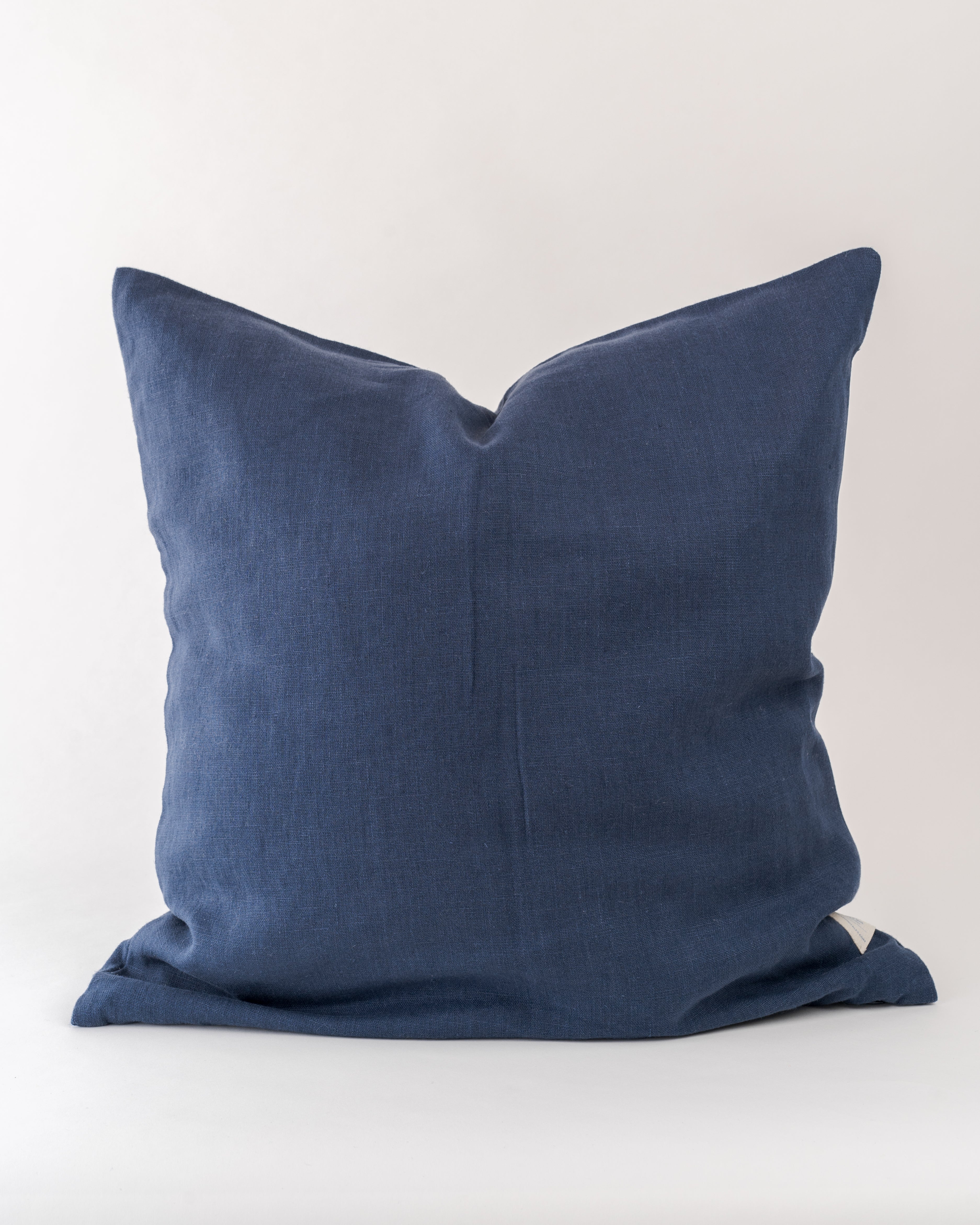Linen Pillow Cover, Navy