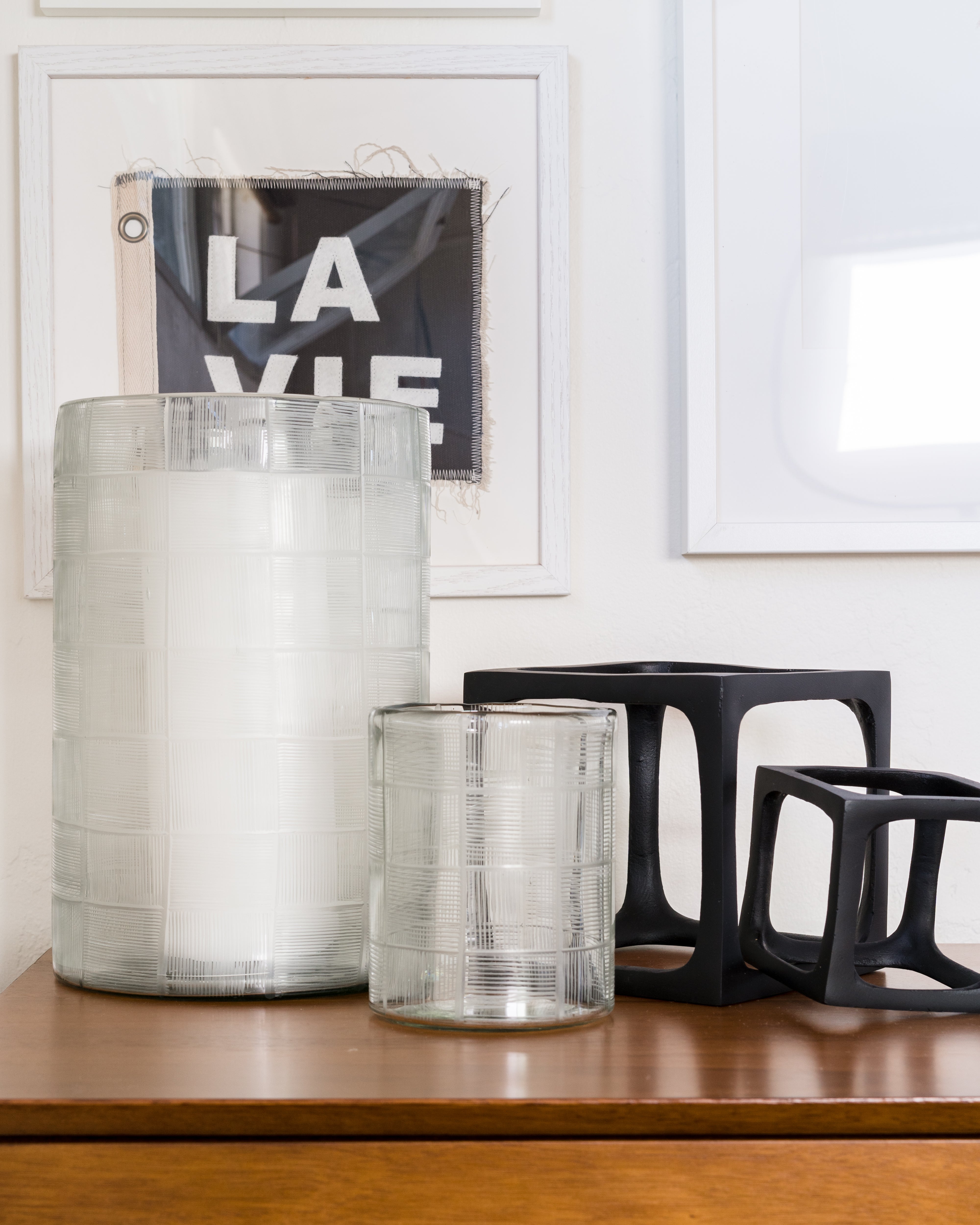 Cubist Sculptures - Set of 2