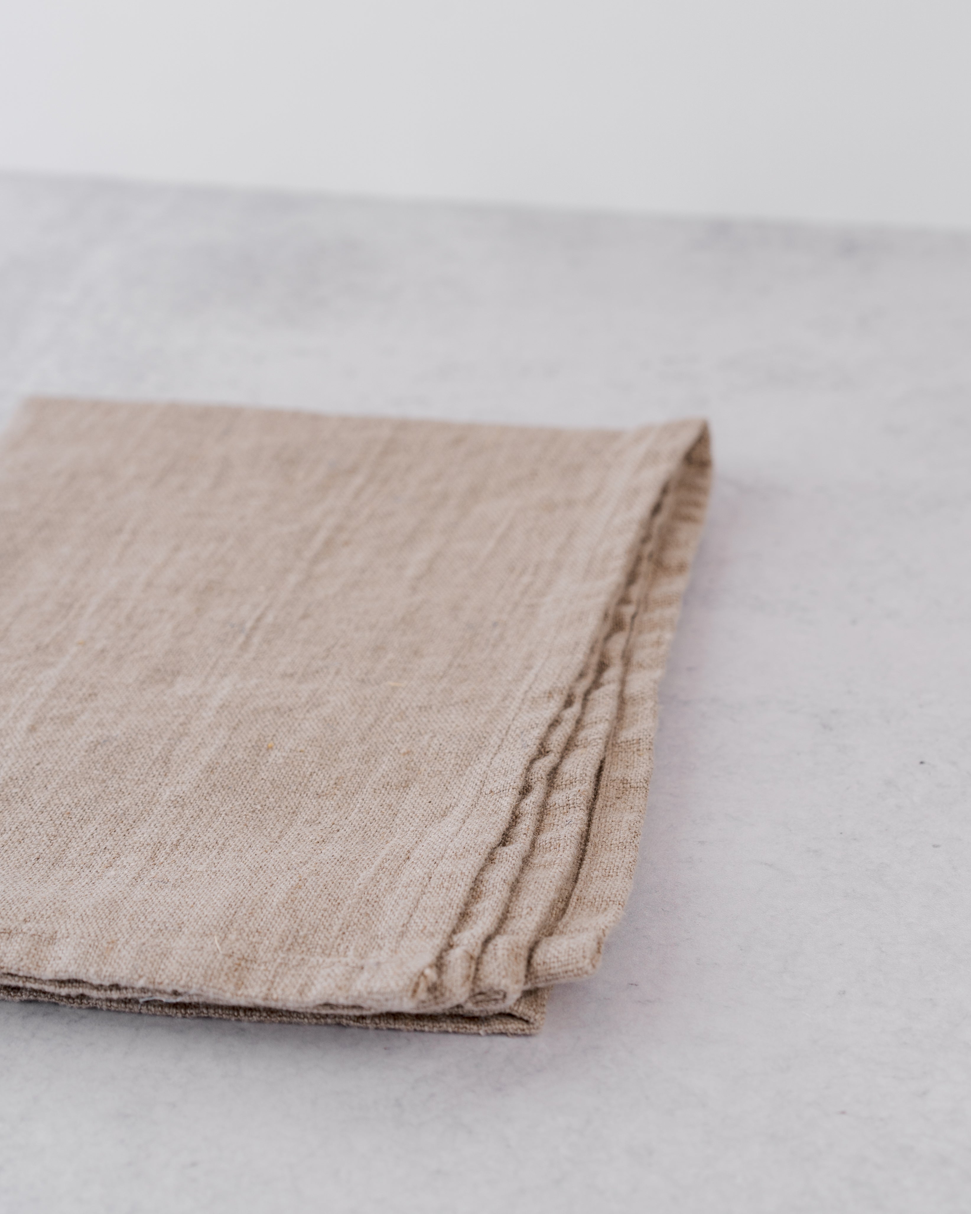 Linen Hand Towel, Natural