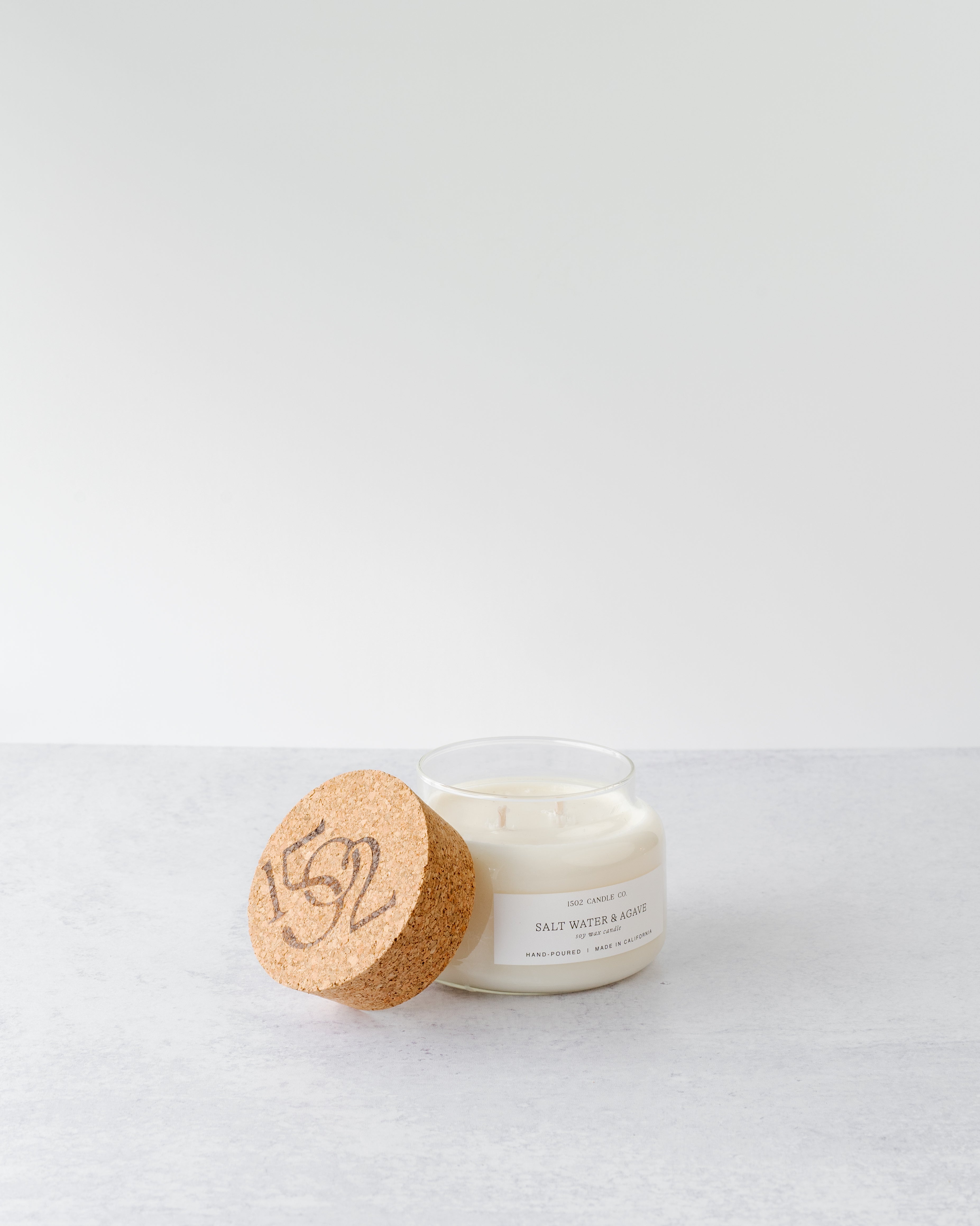 Salt Water & Agave Candle