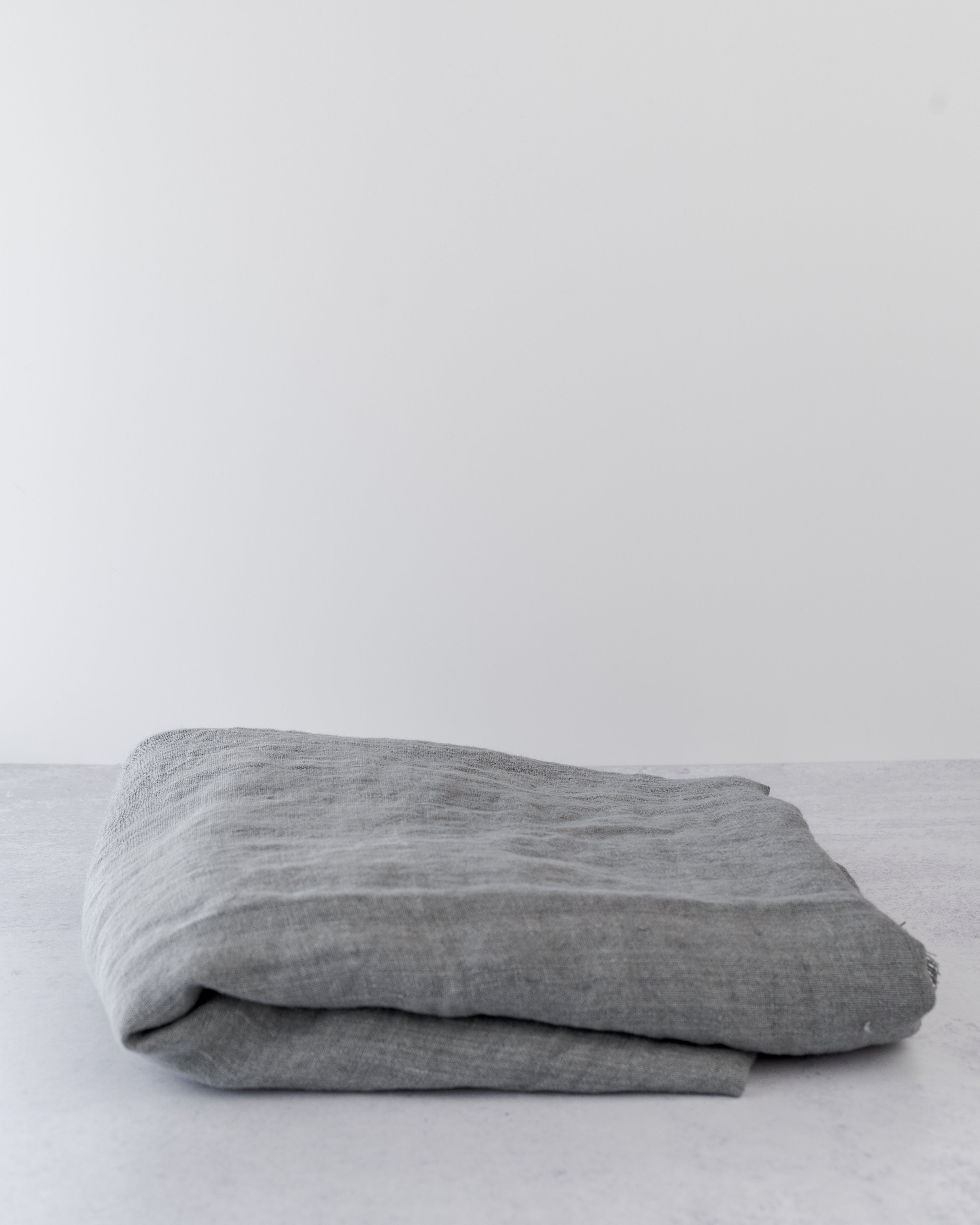 Stonewashed Linen Throw Blanket