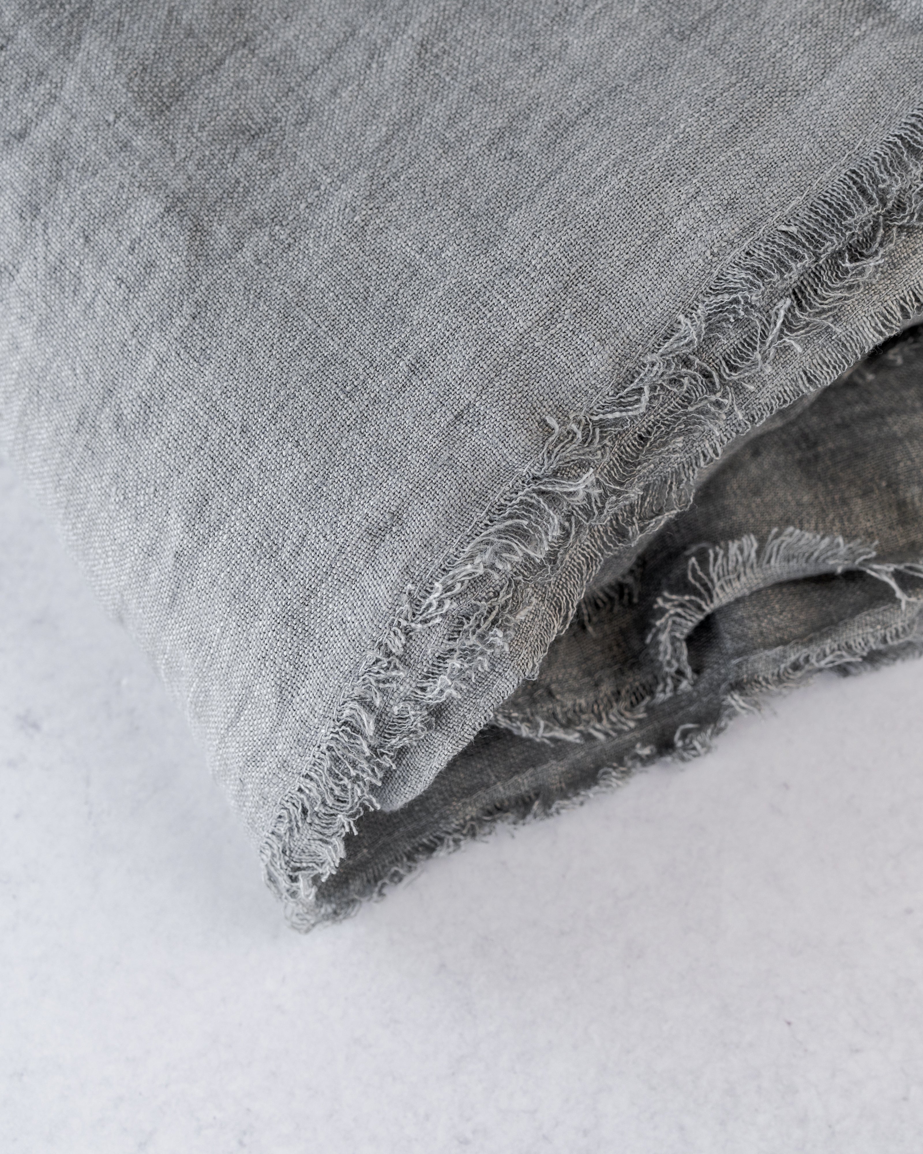 Stonewashed Linen Throw Blanket
