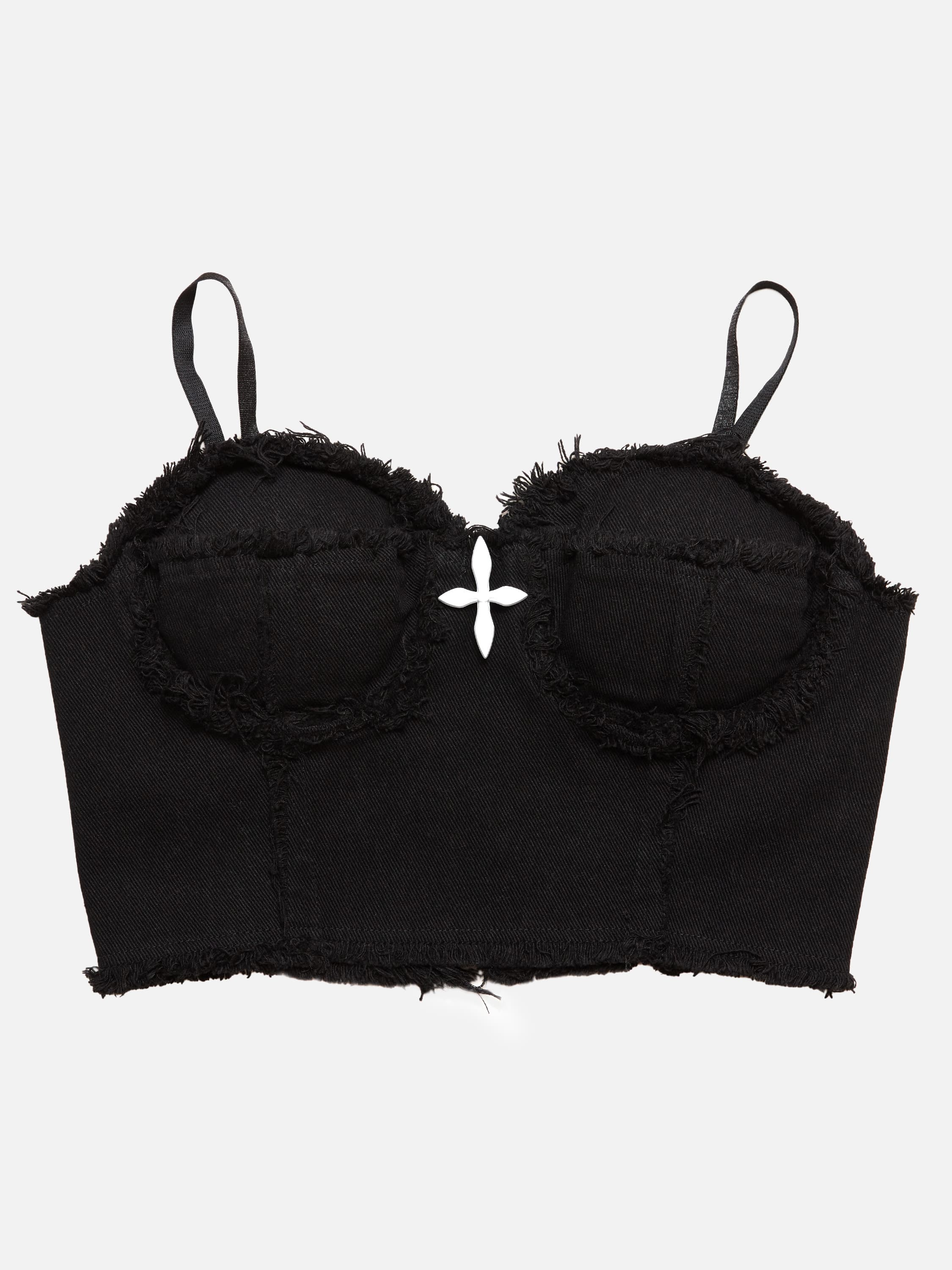 The Supermade Cross Detail Cami Top