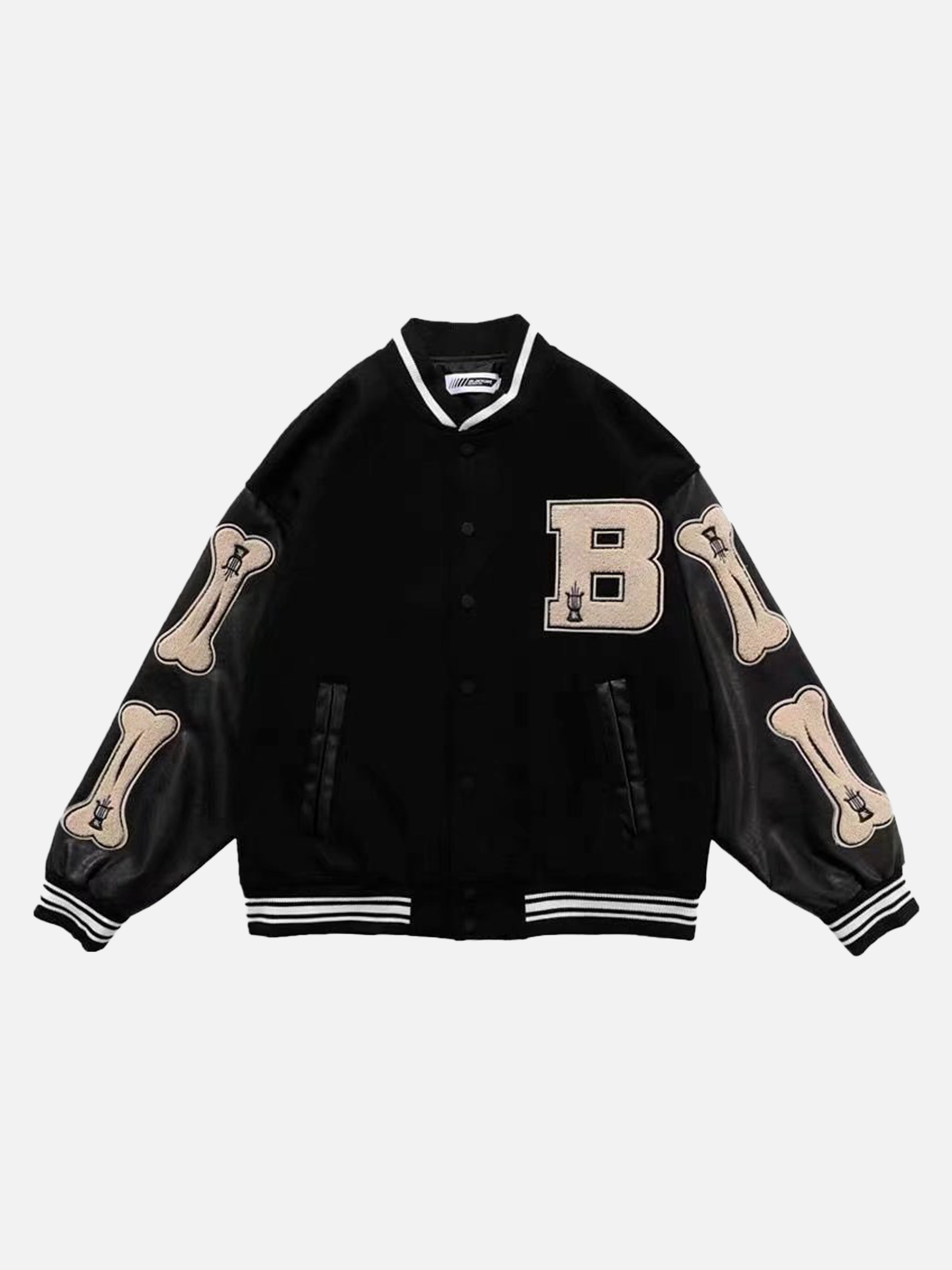 The Supermade Retro Alphabet Embroidery Jacket