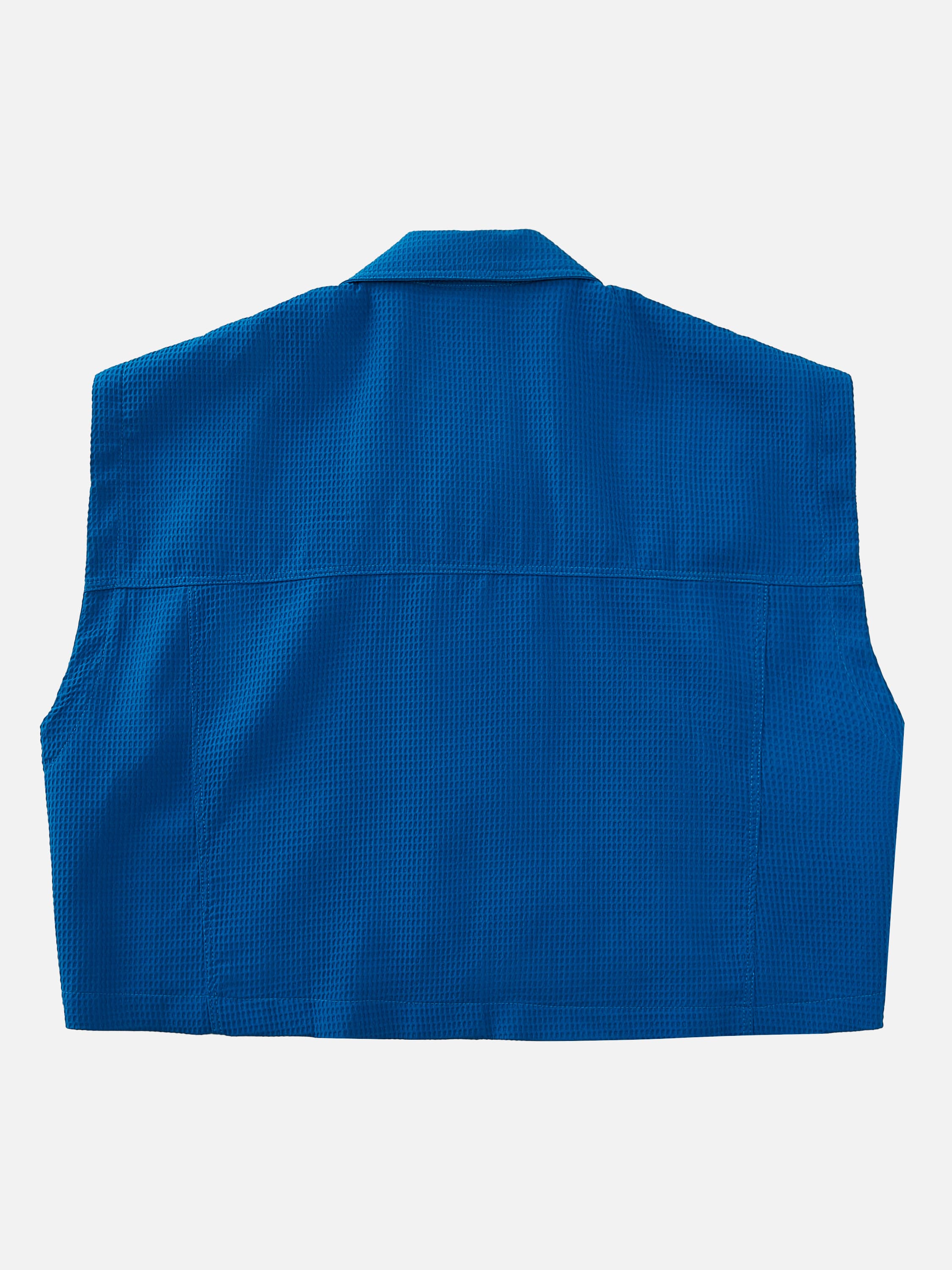 The Supermade Color Mesh Workwear Suit Vest -1173