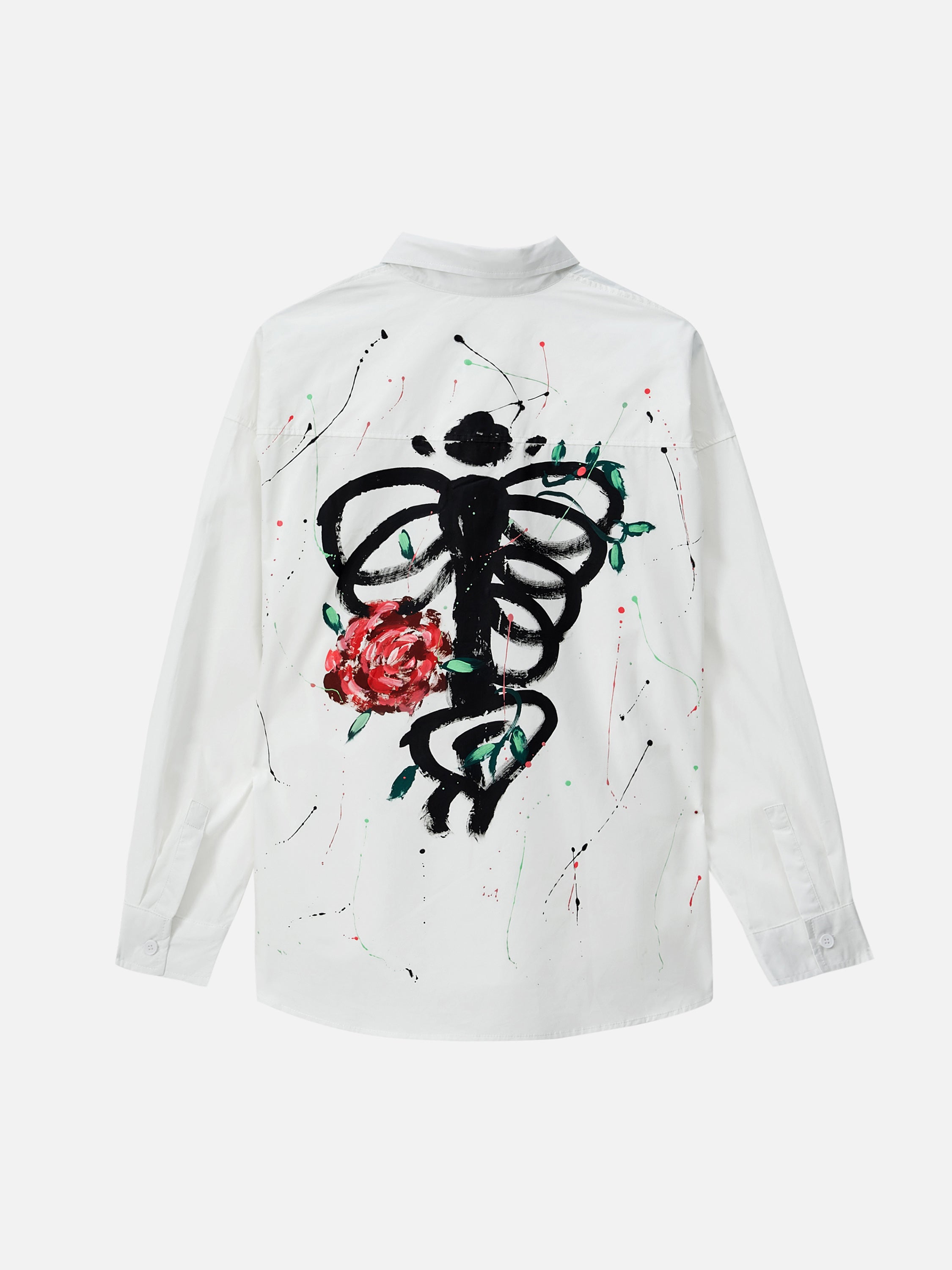 The Supermade Skeleton Pattern Shirt