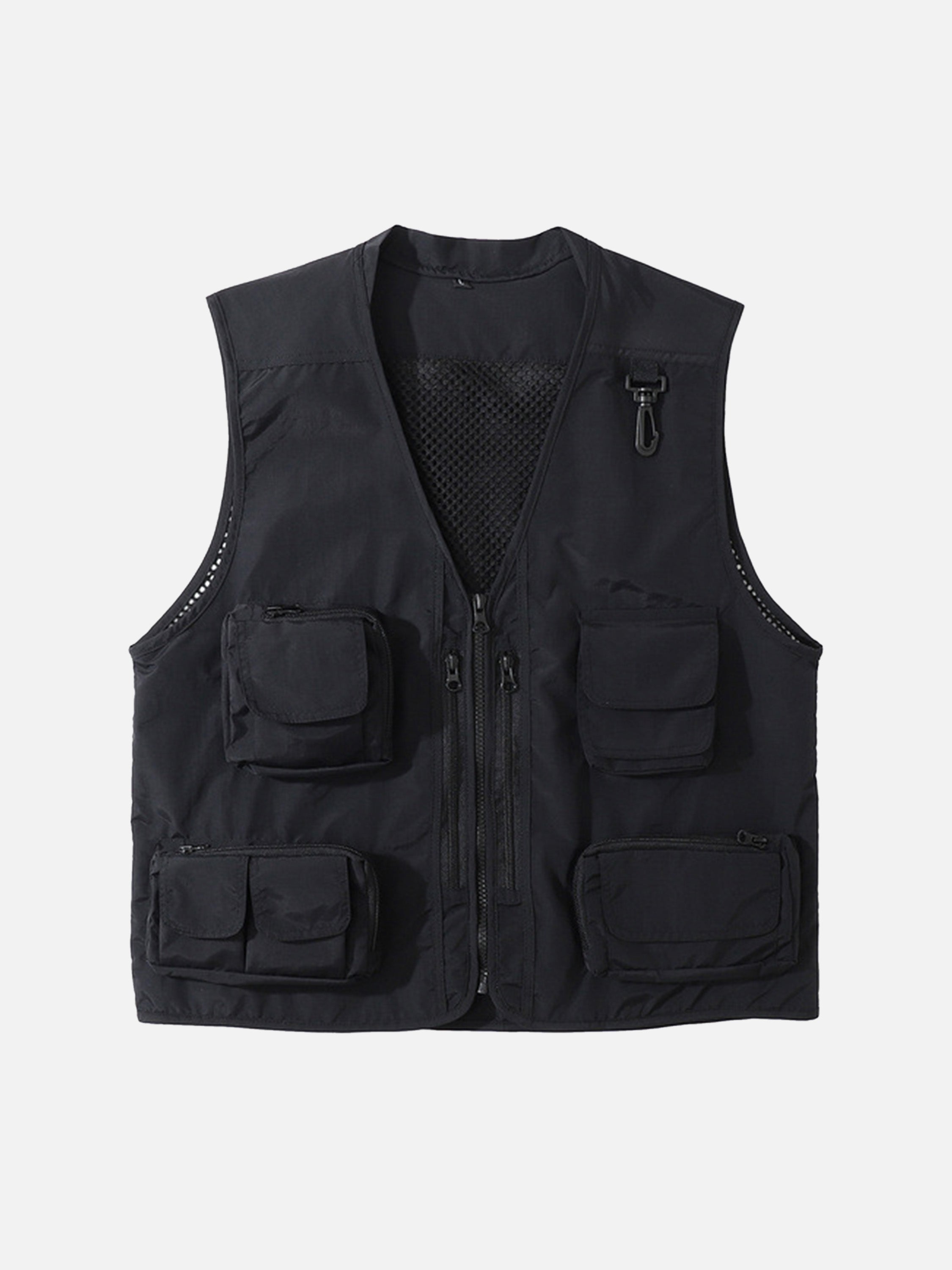 The Supermade Utility Zip Pocket Vest