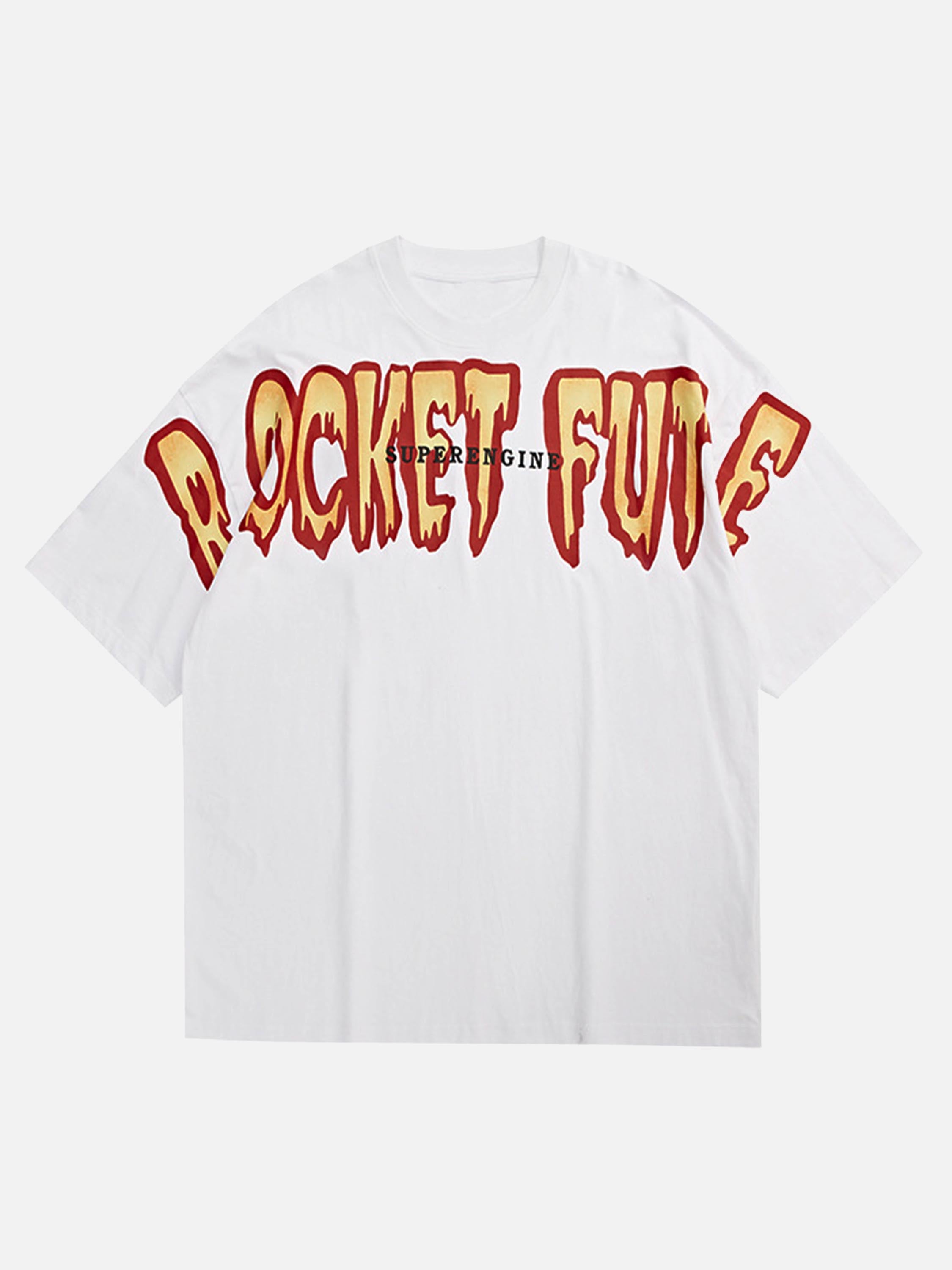 The Supermade Flame Letter T-shirt