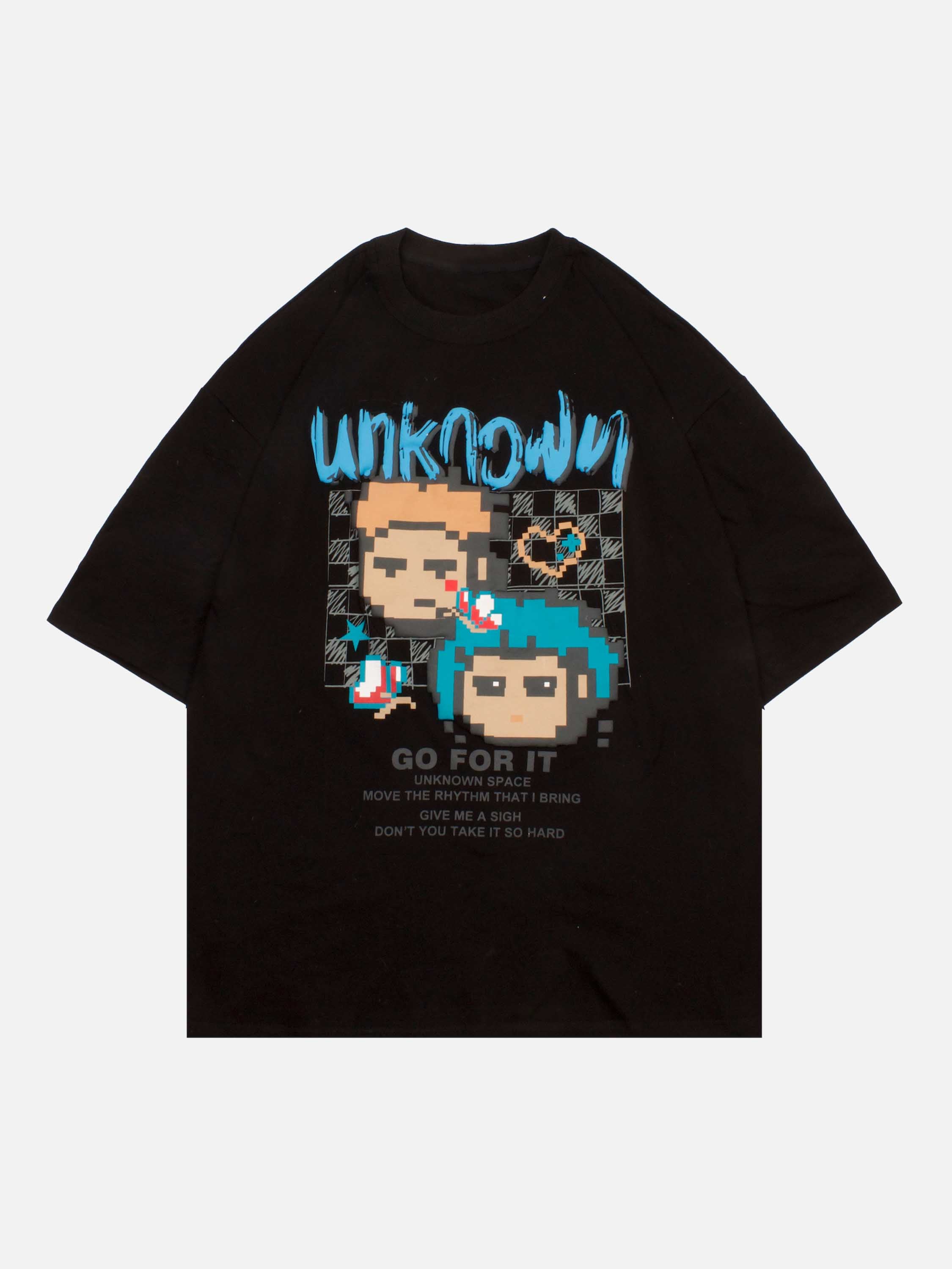 The Supermade Pixel Print Graphic T-Shirt