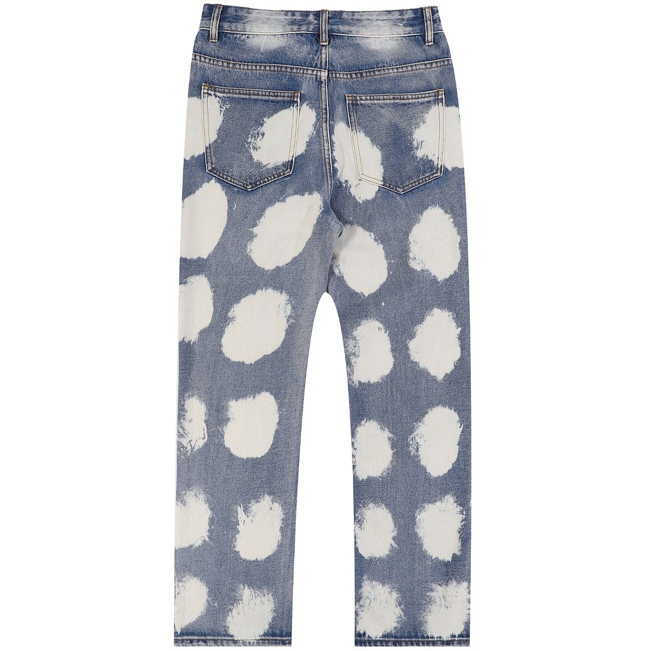 The Supermade Painted Details and Letter Embroidered Jeans