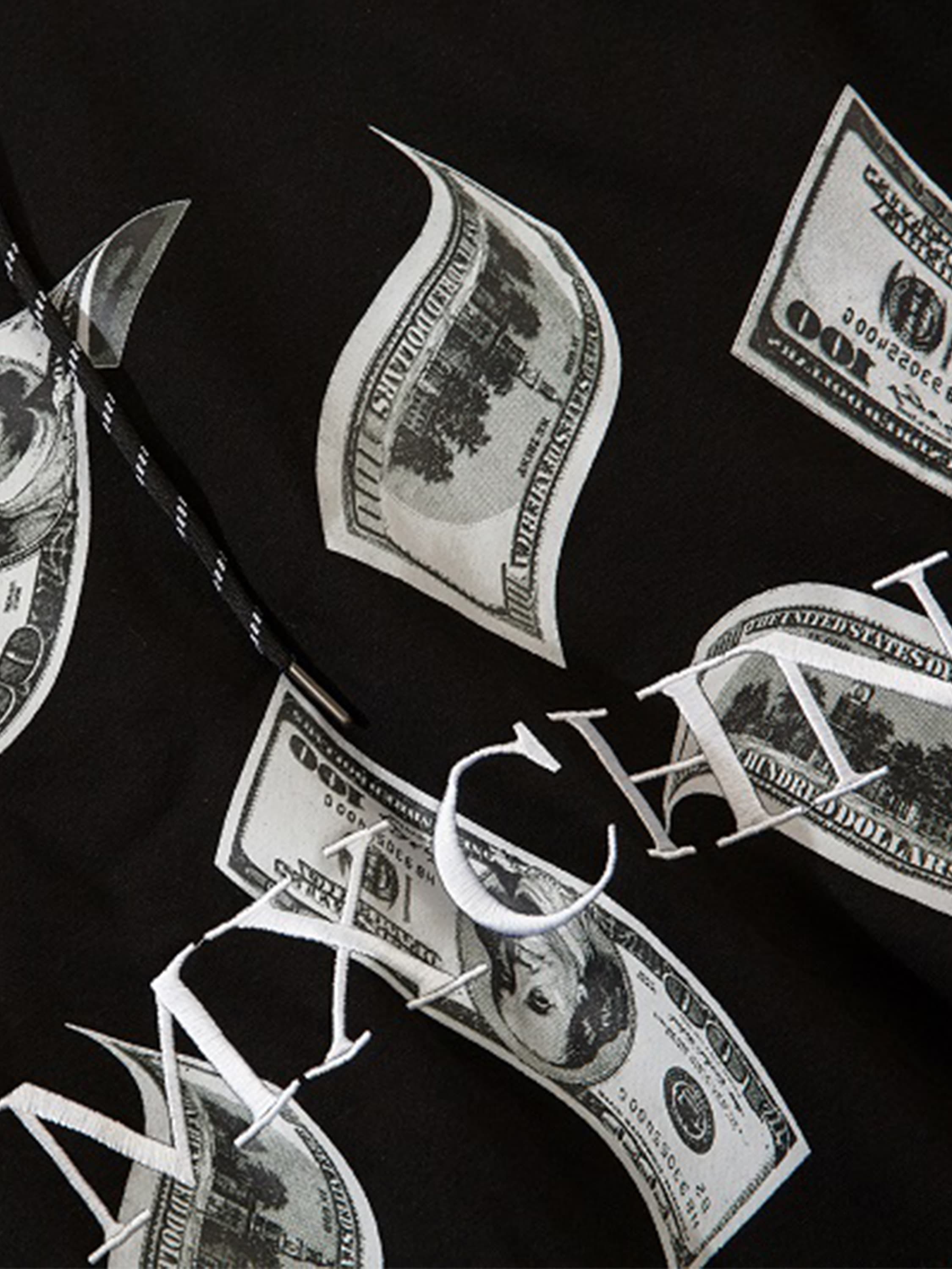 The Supermade Loose Print Dollar Pattern Sweatshirt