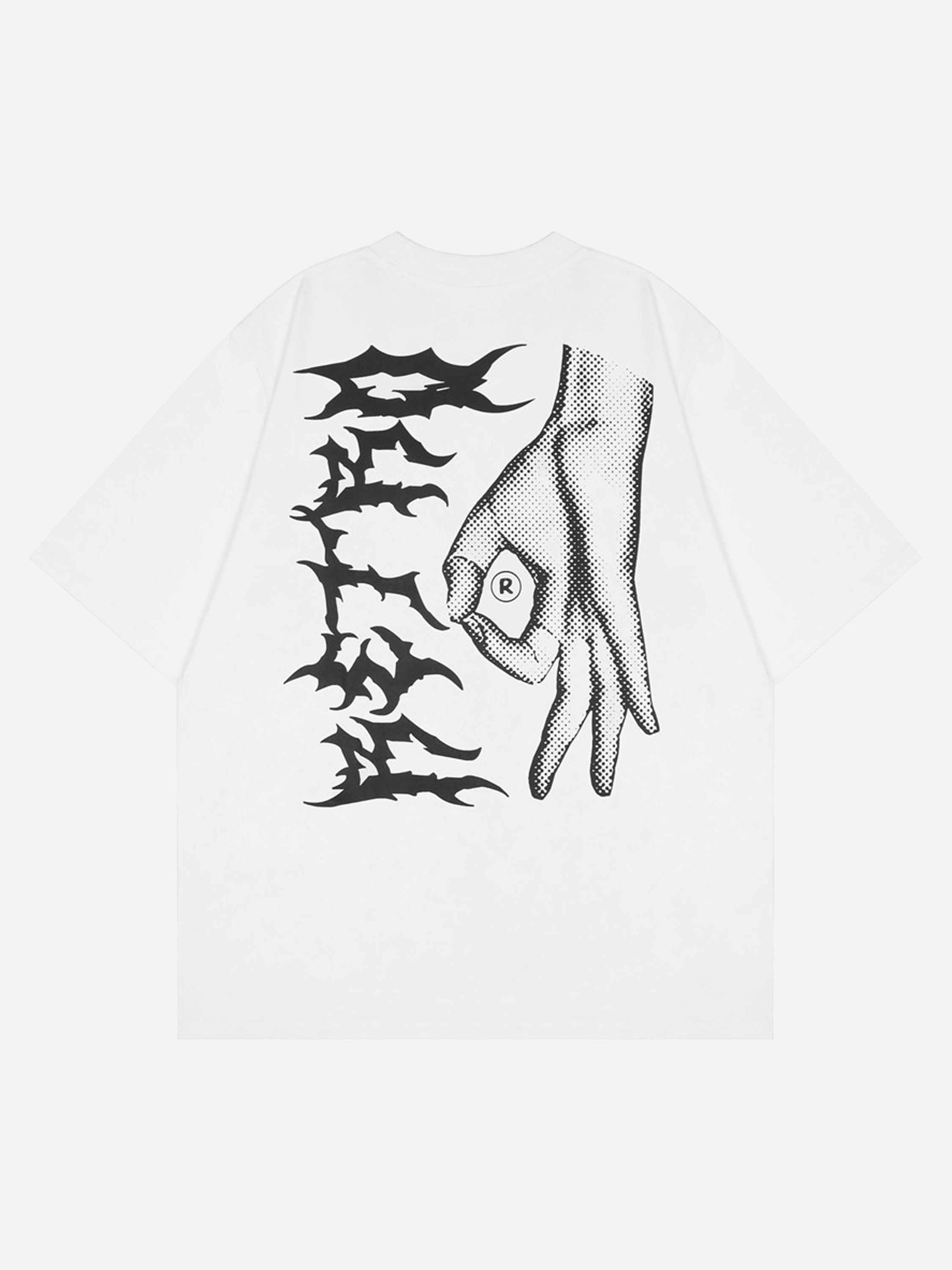 The Supermade Letter Print T-shirt