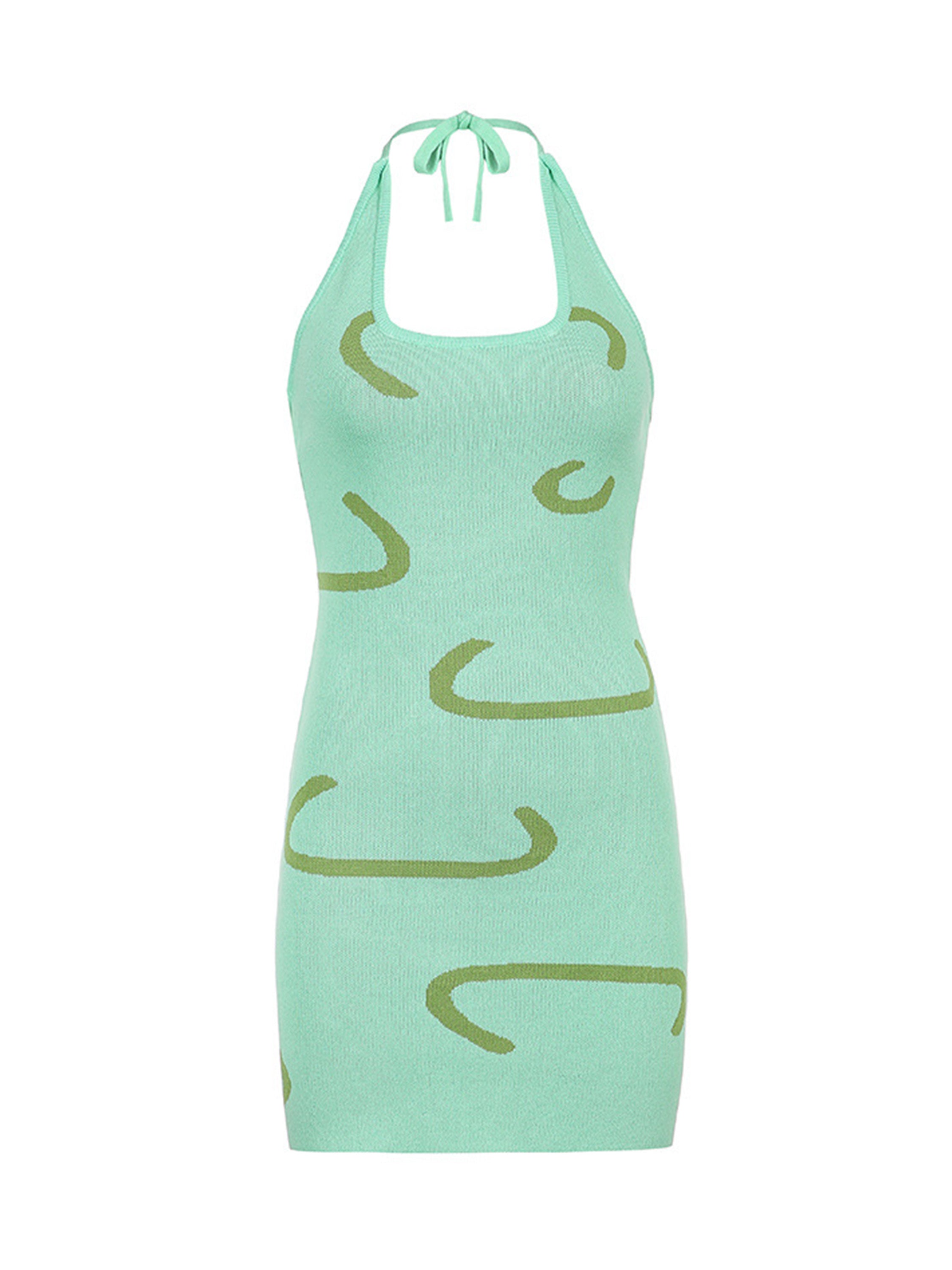 The Supermade Halter Neck Dress