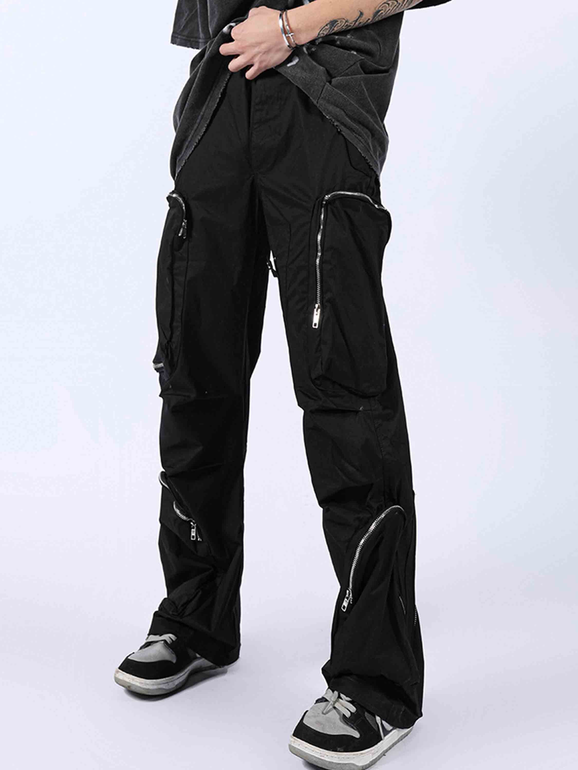 The Supermade Multi-Pocket and Zippers Cargo Pants
