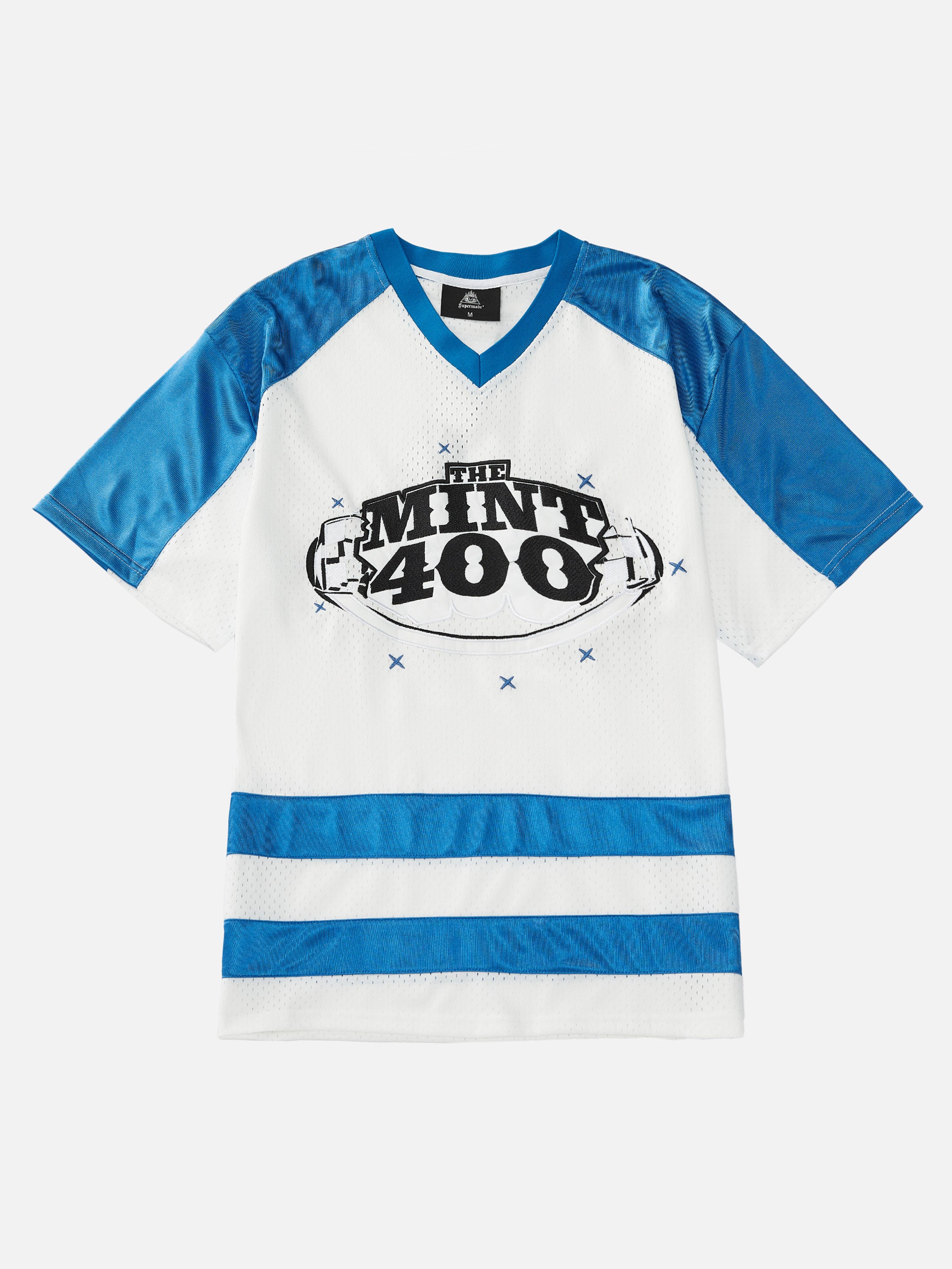 The Supermade Alphabet Color Stripes Short-Sleeve Jersey