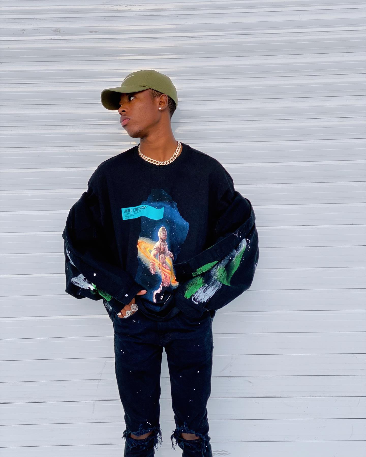 The Supermade Astronaut in the Ocean Print T-shirt