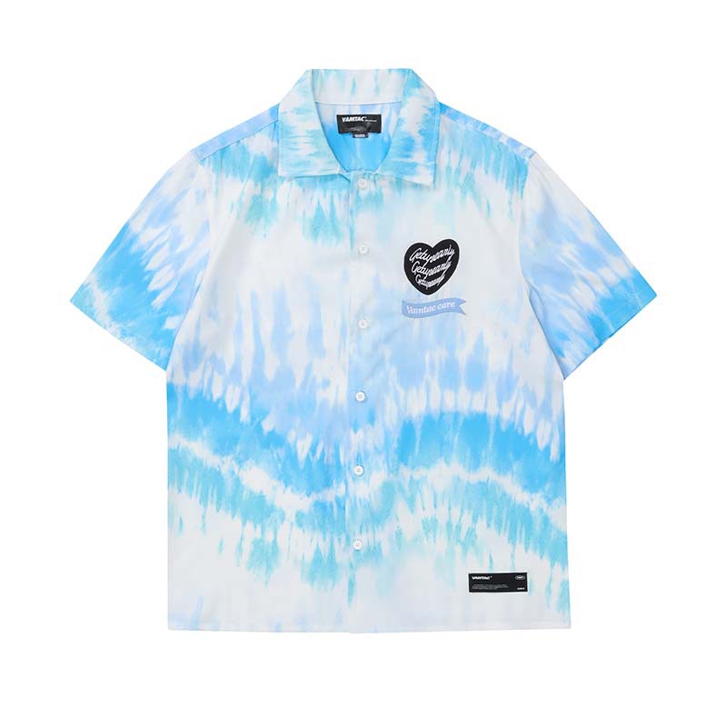 The Supermade Tie Dye Short-sleeved Shirt