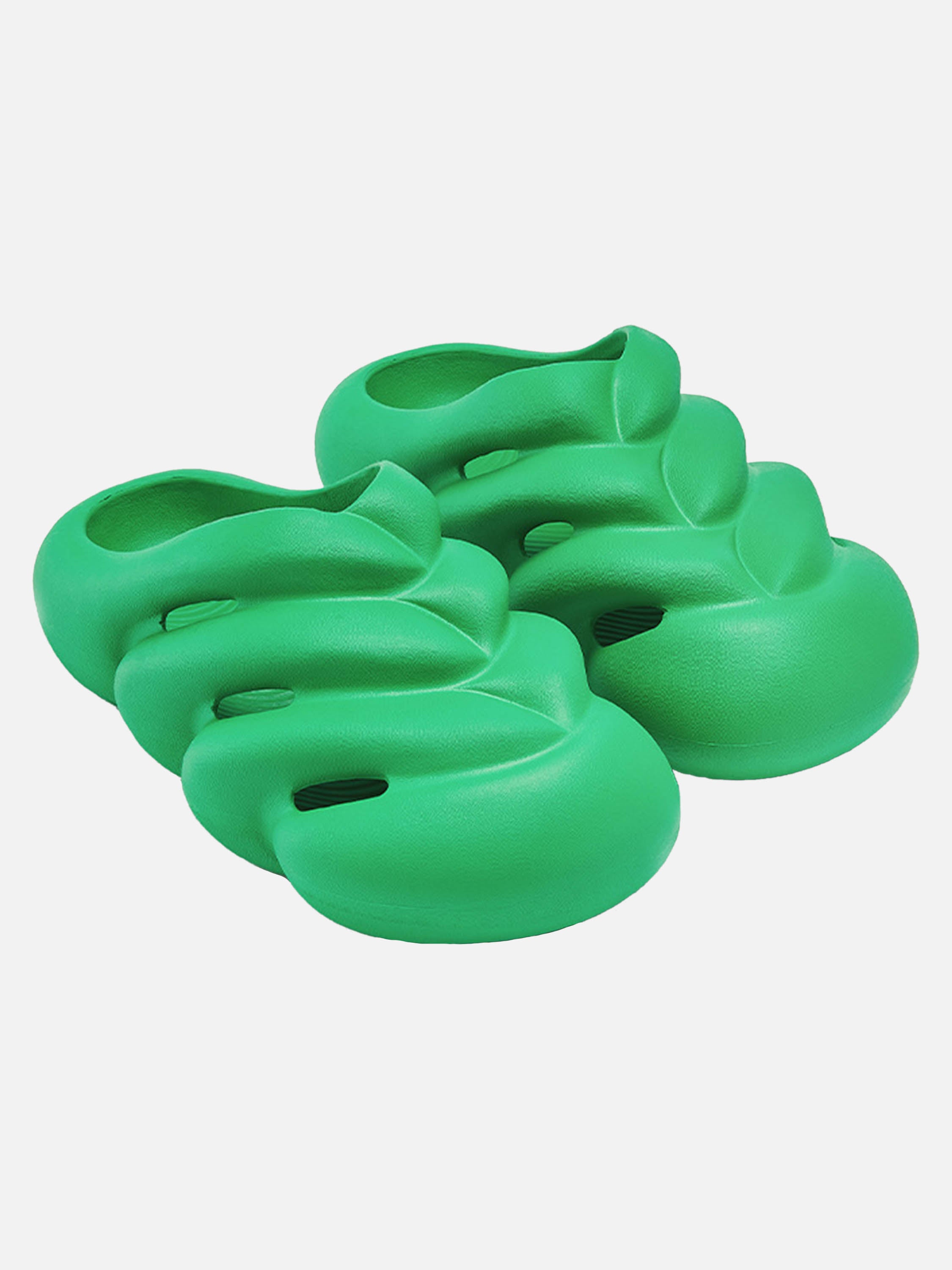 The Supermade Solid Color Skeleton EVA Foam Slippers