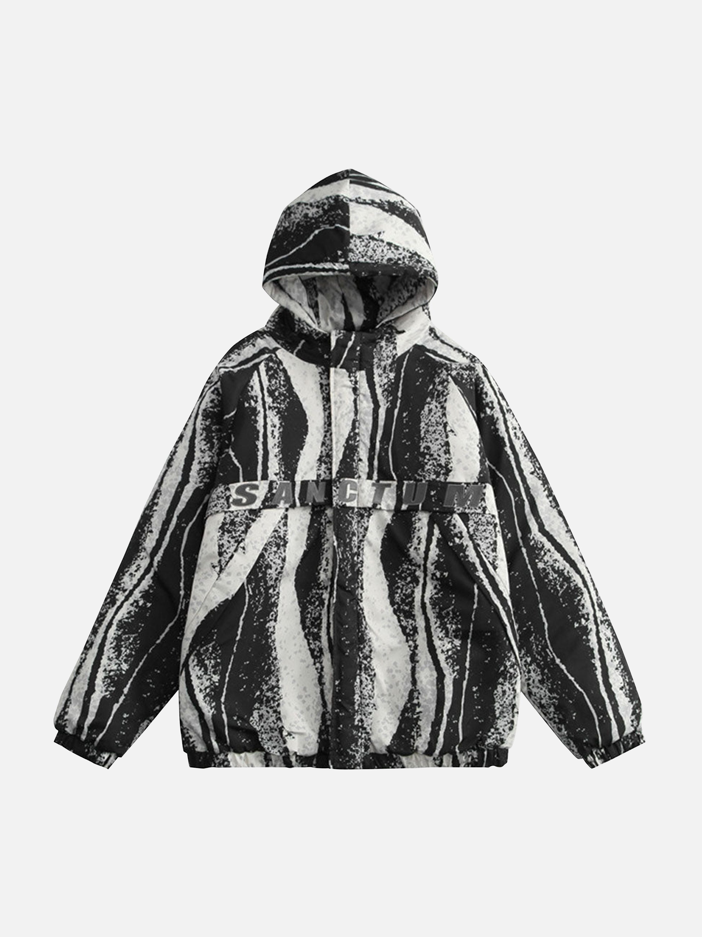 The Supermade Irregular Splash Ink Coat