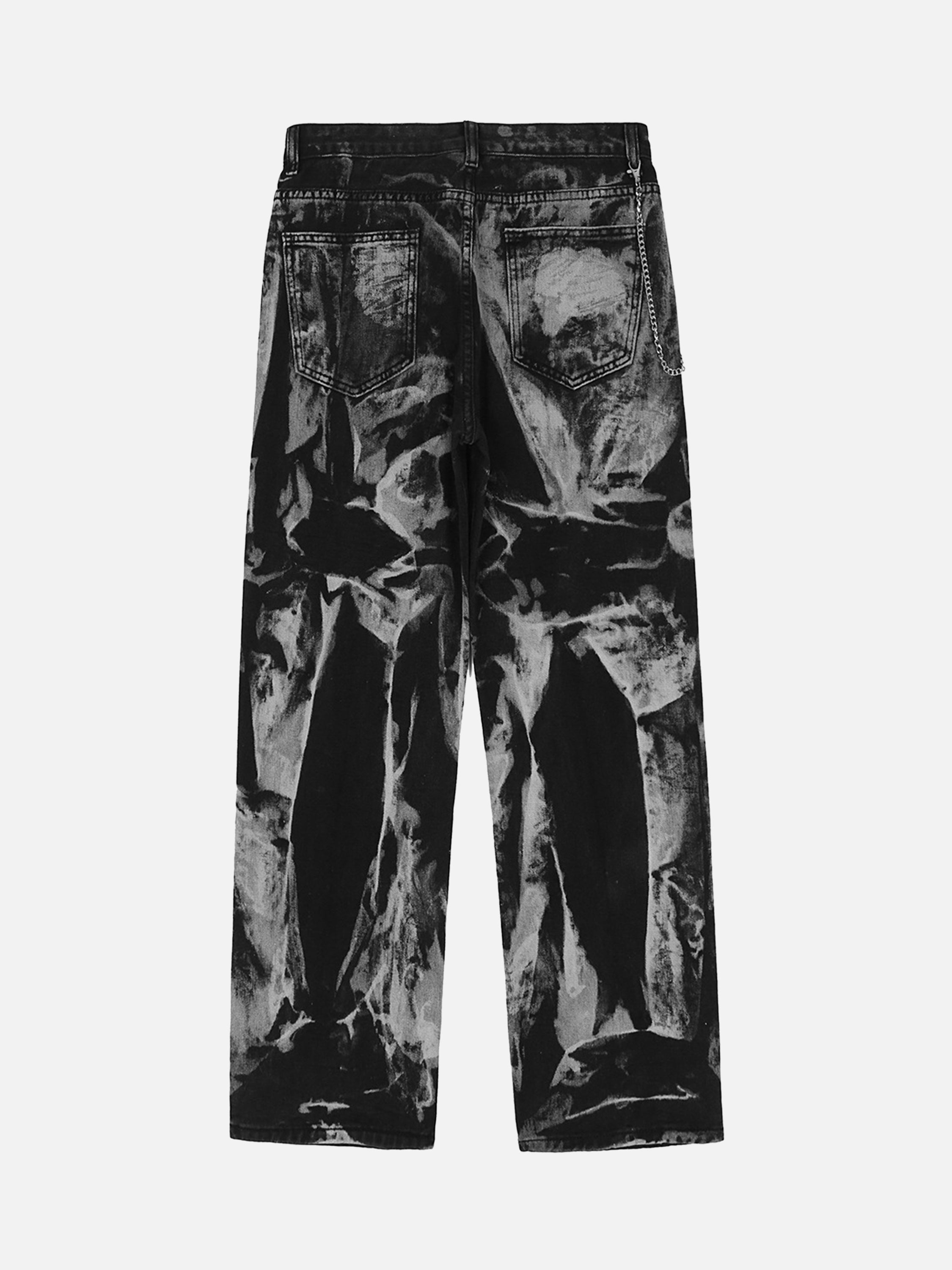The Supermade Tie-Dye Graffiti Jeans