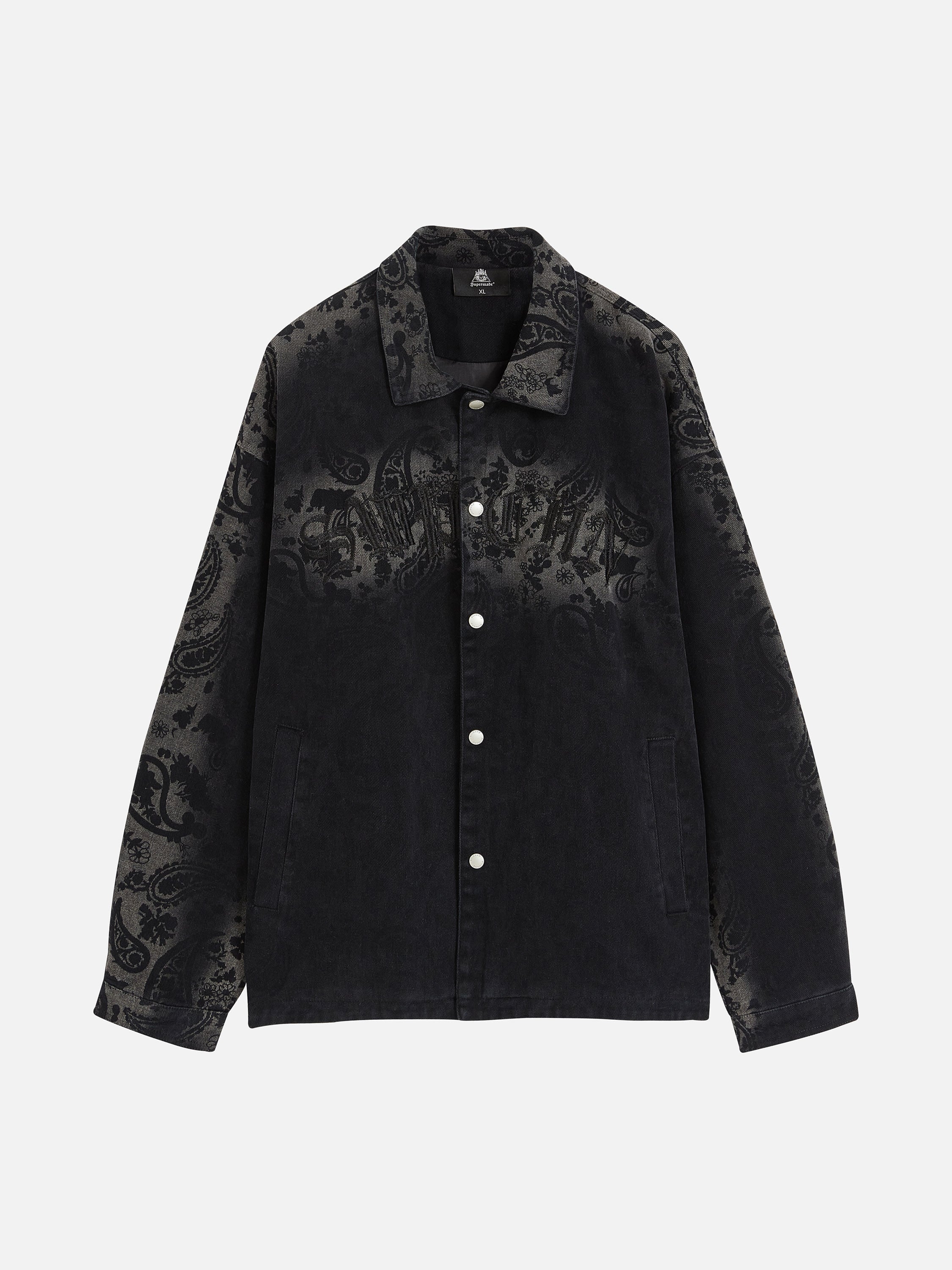 The Supermade Gradient Paisley Pattern Jacket