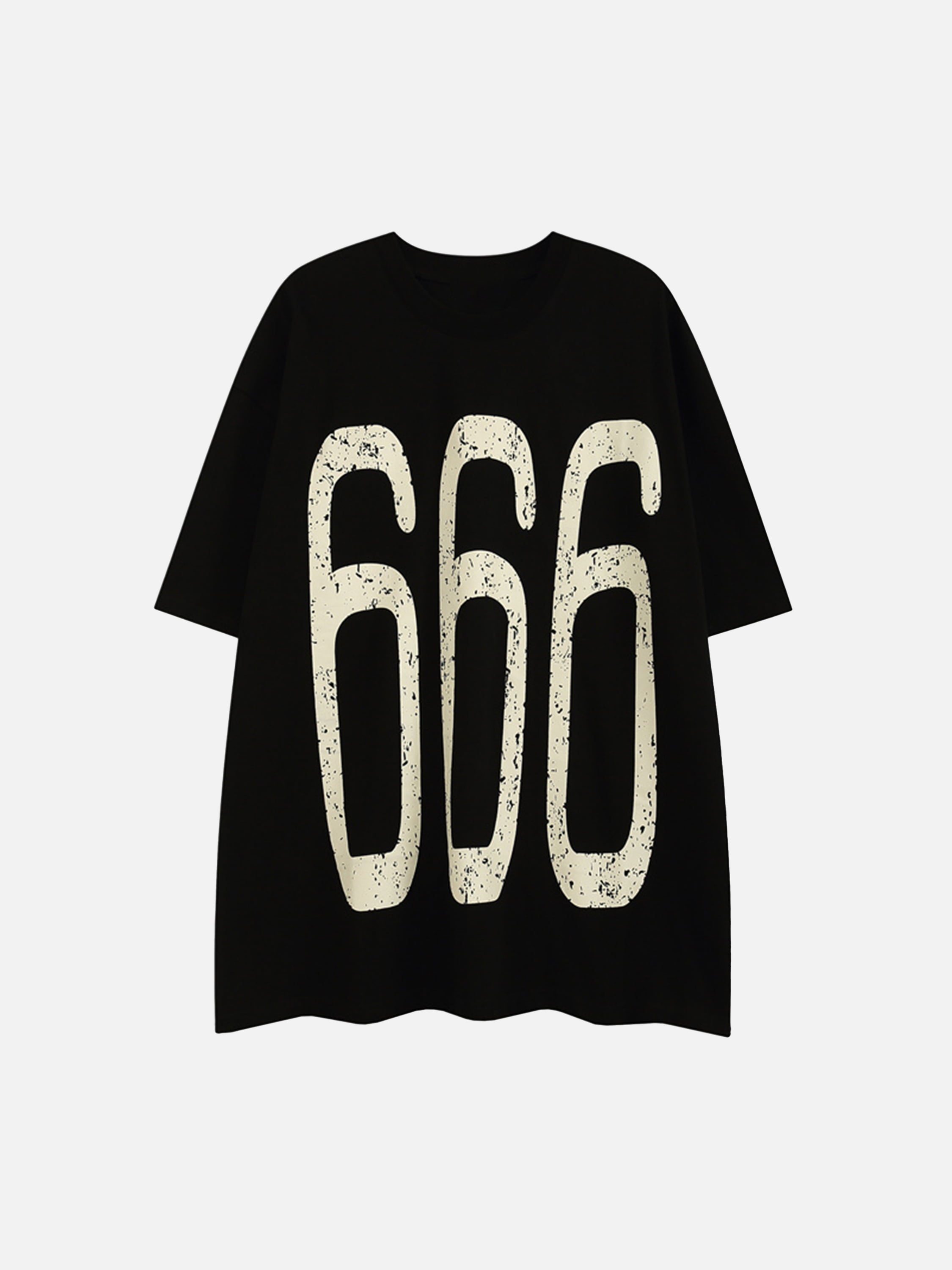 The Supermade Bold 666 Print T-shirt