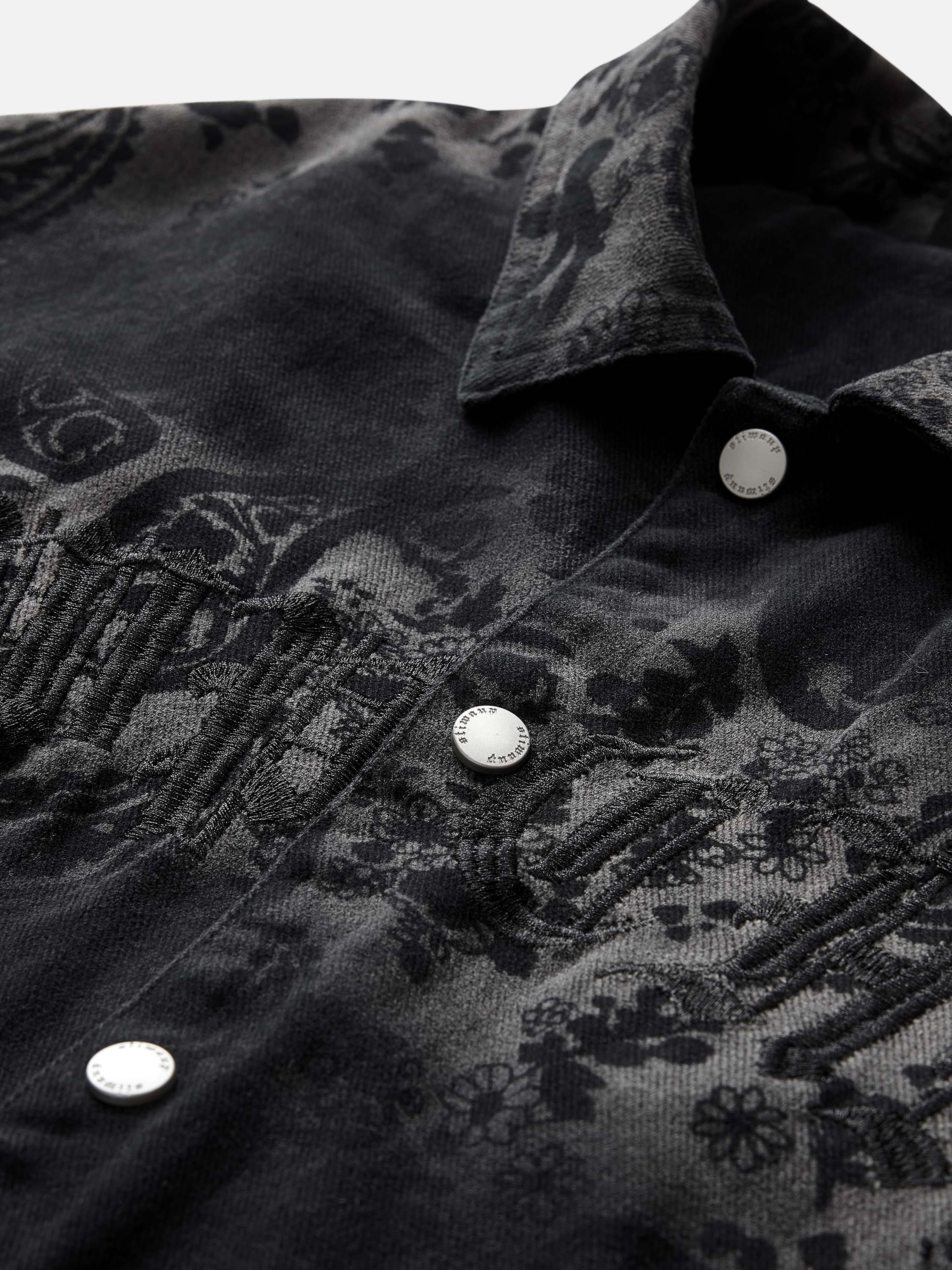 The Supermade Gradient Paisley Pattern Jacket